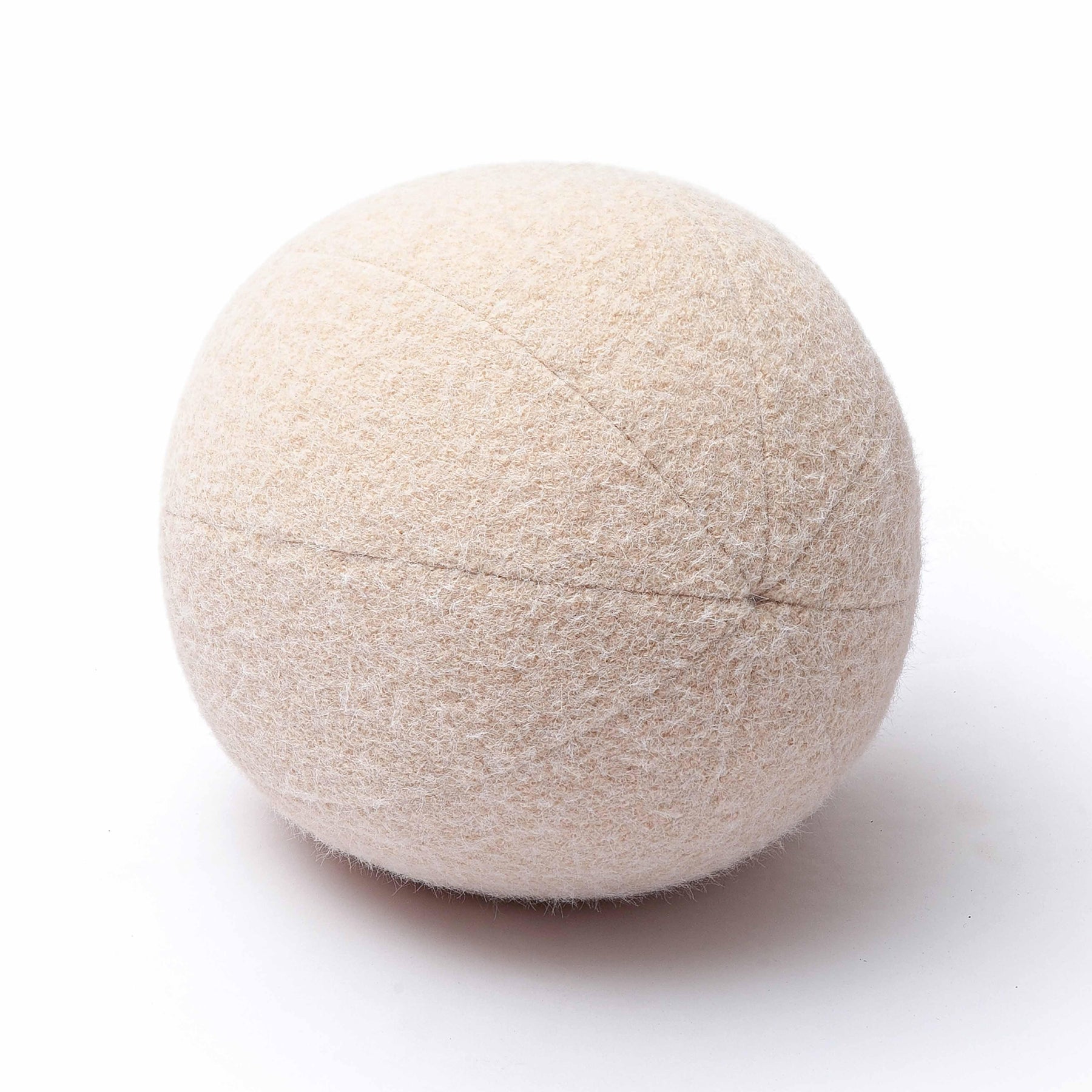 Boba Long Mohair Ball Throw Pillow (9"-14")
