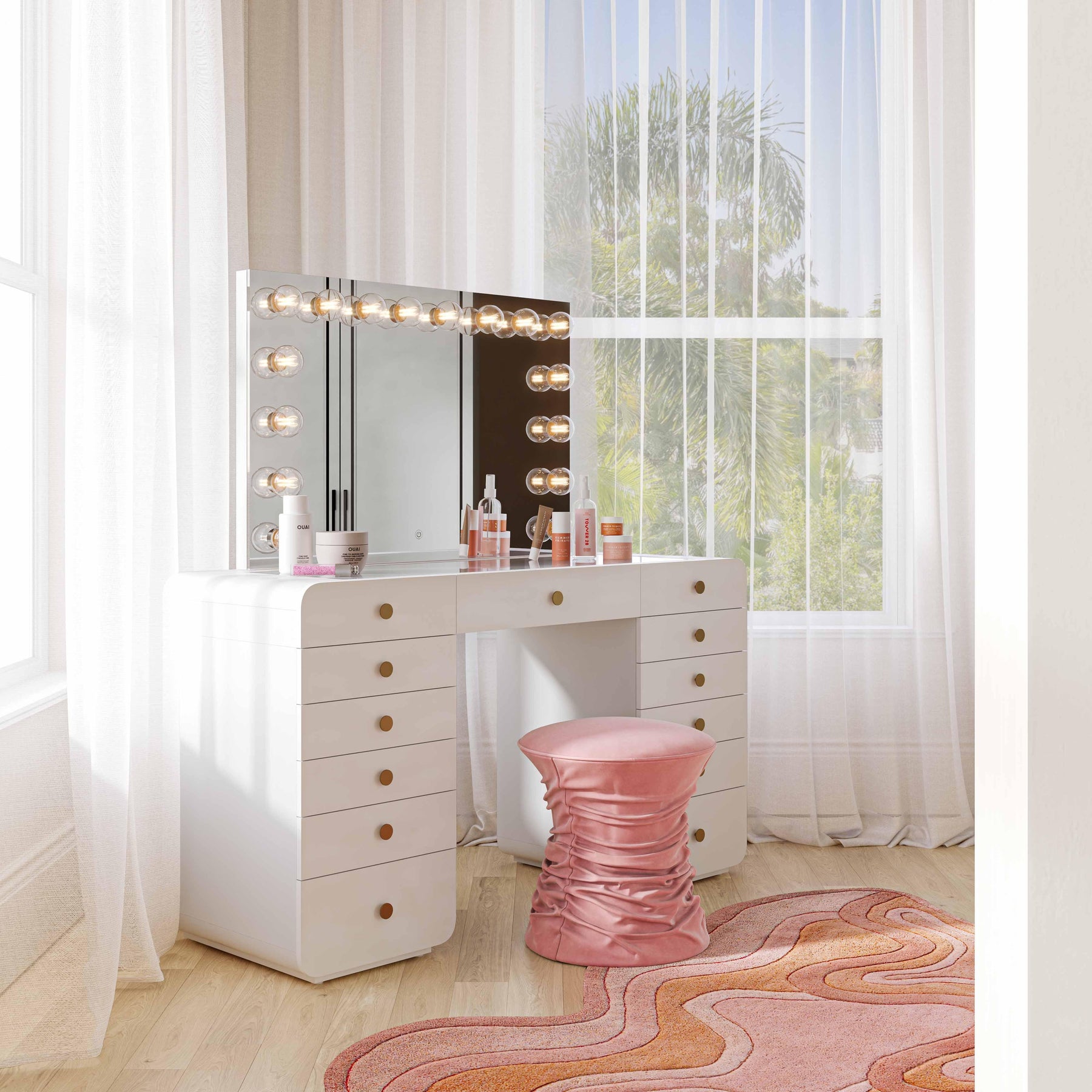 Lola Vanity Mirror (25.6"-41")