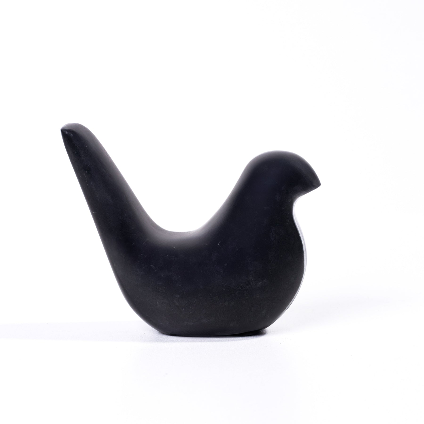 Black Marble Bird Statue