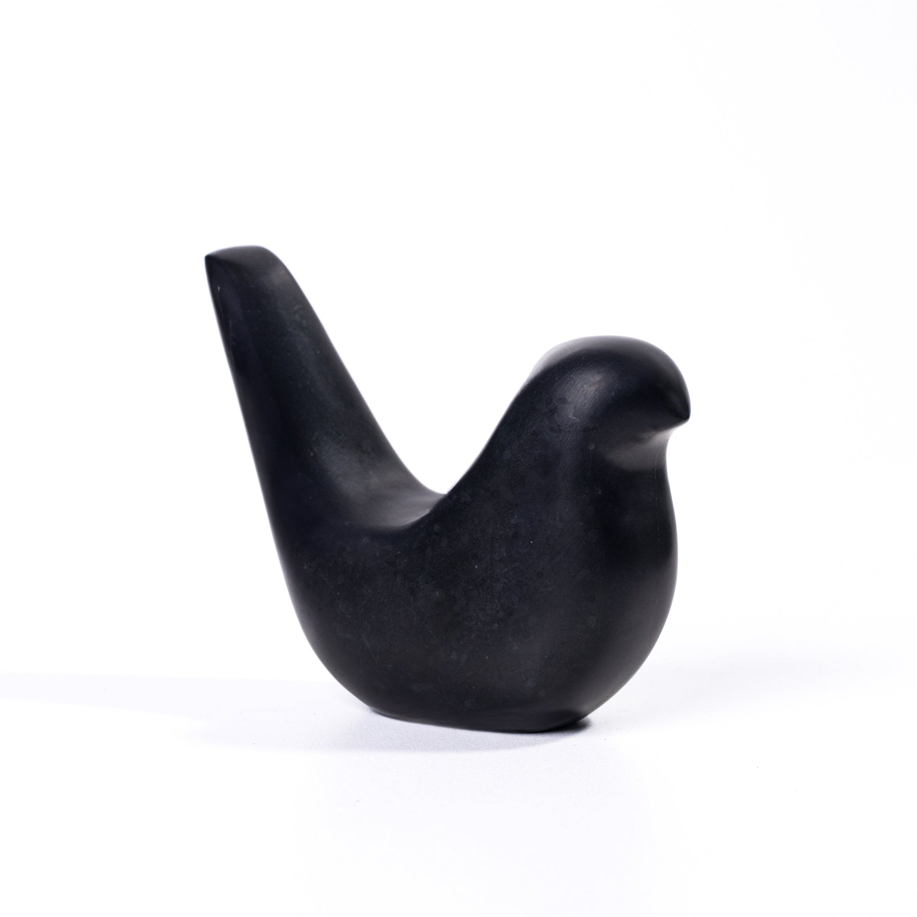 Black Marble Bird Statue