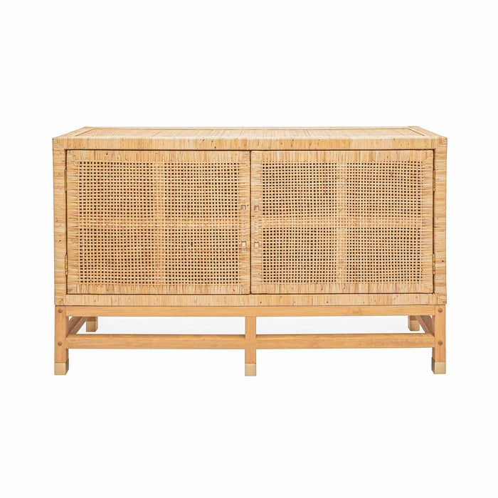 Amara 54" Woven Rattan Buffet