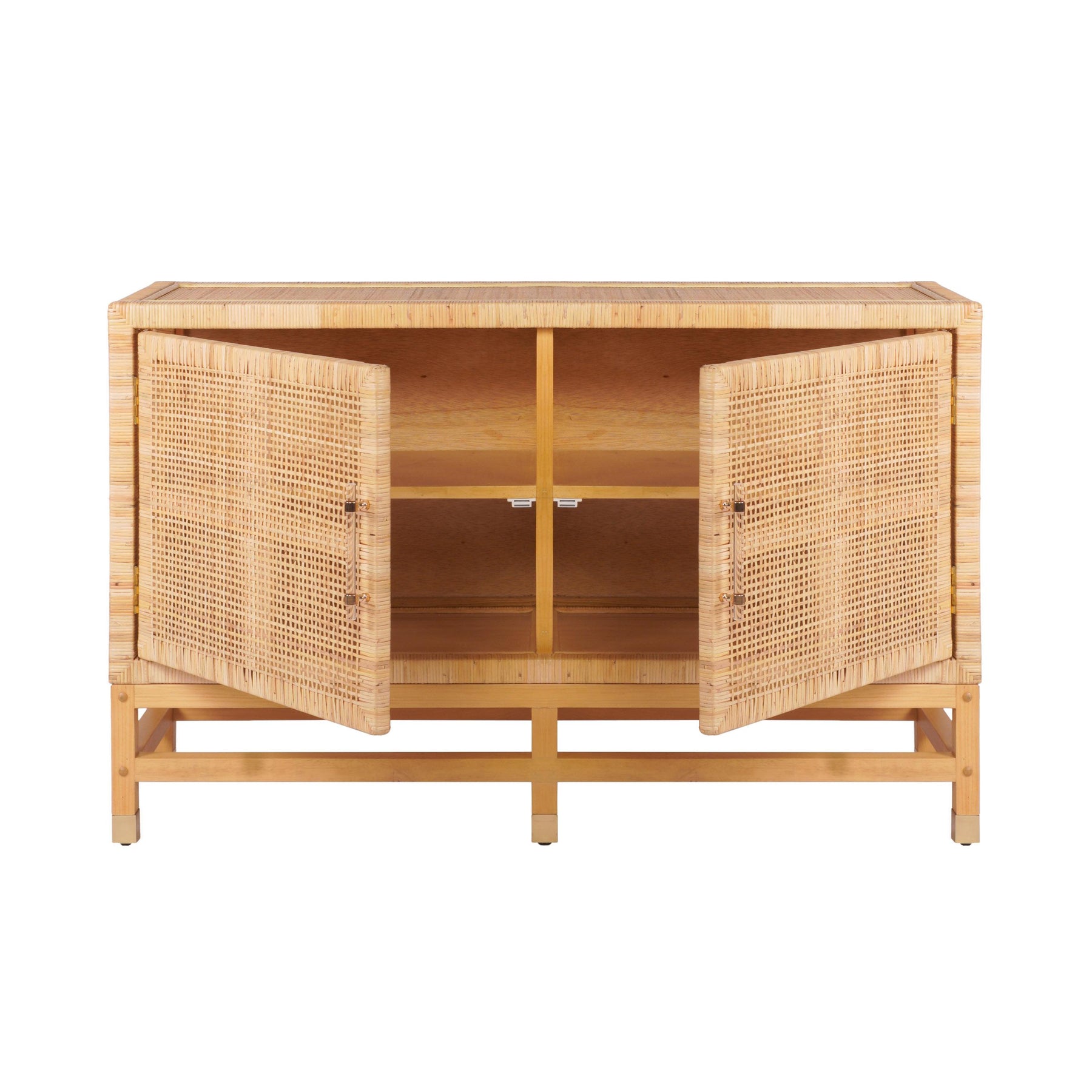 Amara 54" Woven Rattan Buffet