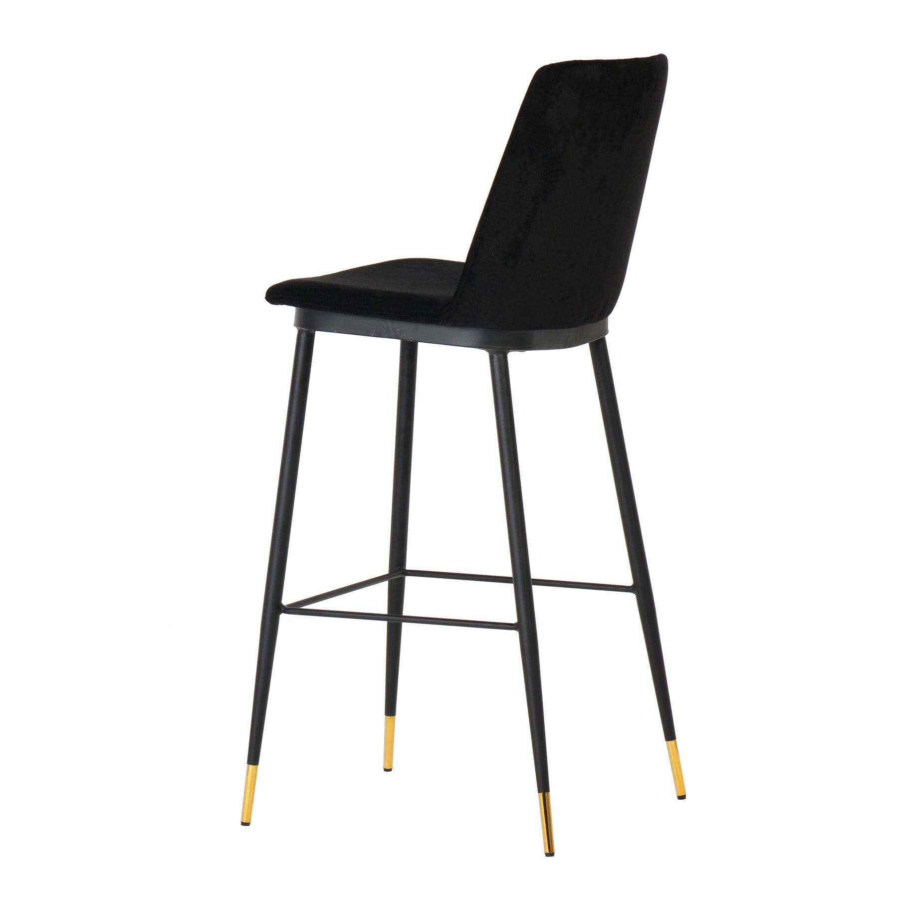 Evora Velvet Counter Stool - Set of 2
