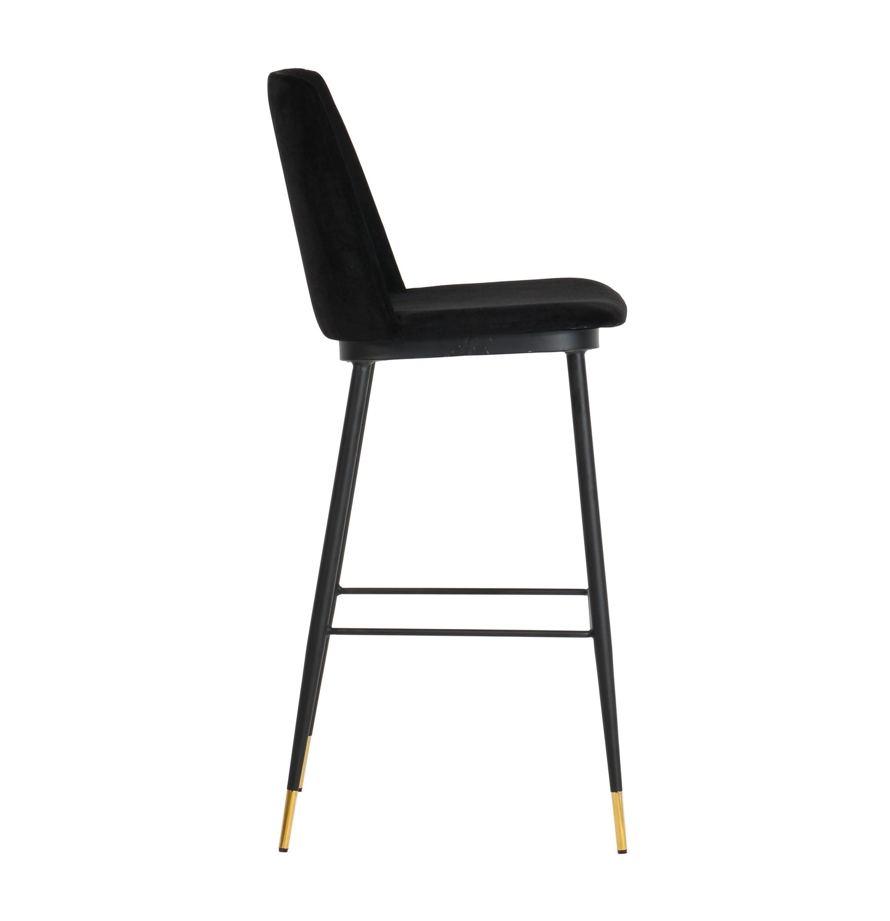 Evora Velvet Counter Stool - Set of 2