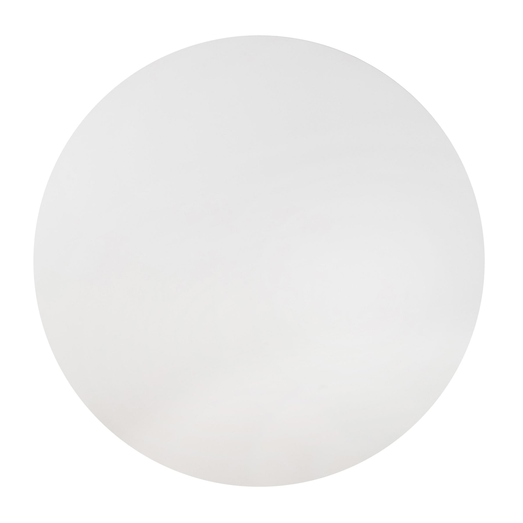 Kali 55" White Round Dining Table
