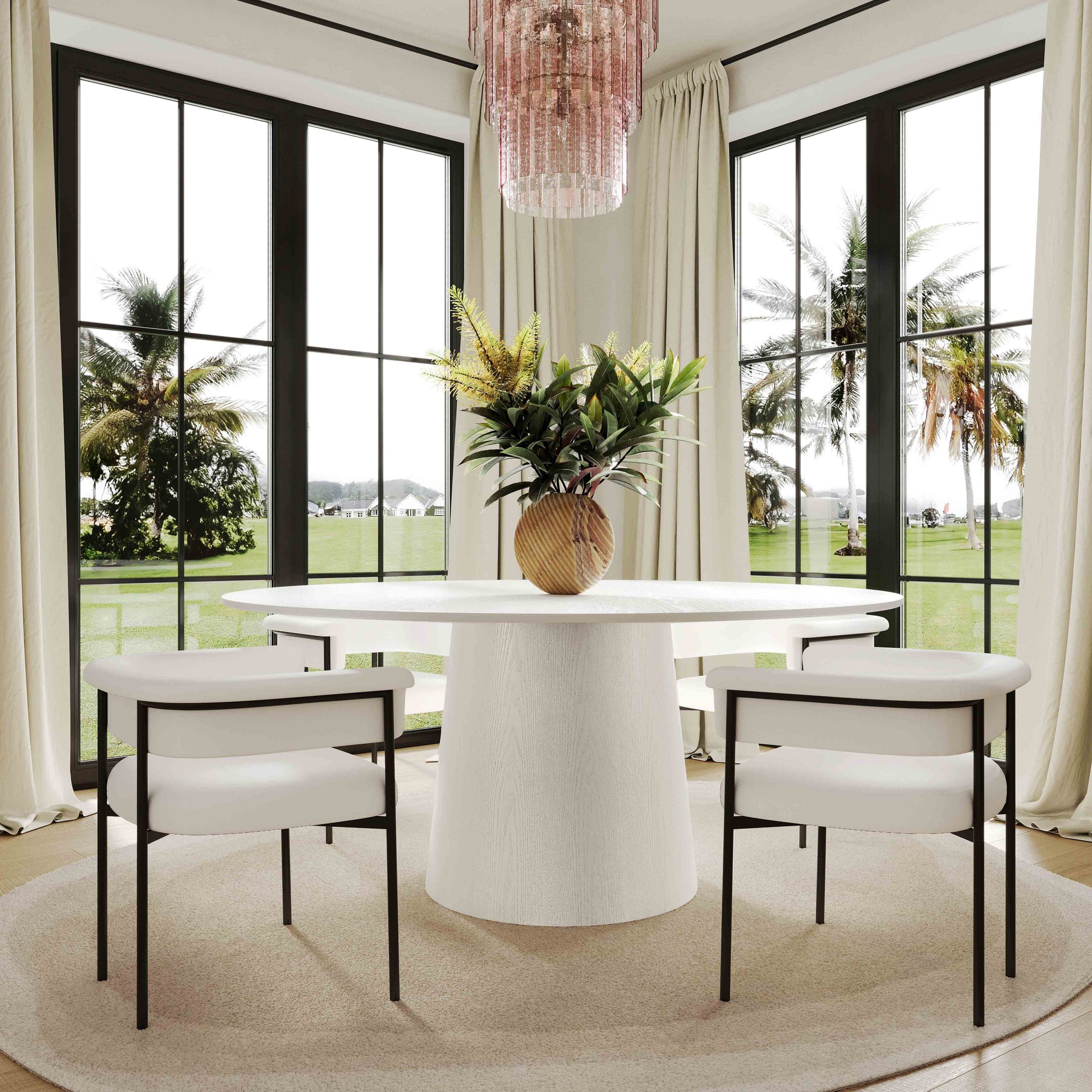 Taylor Performance Linen Dining Chair