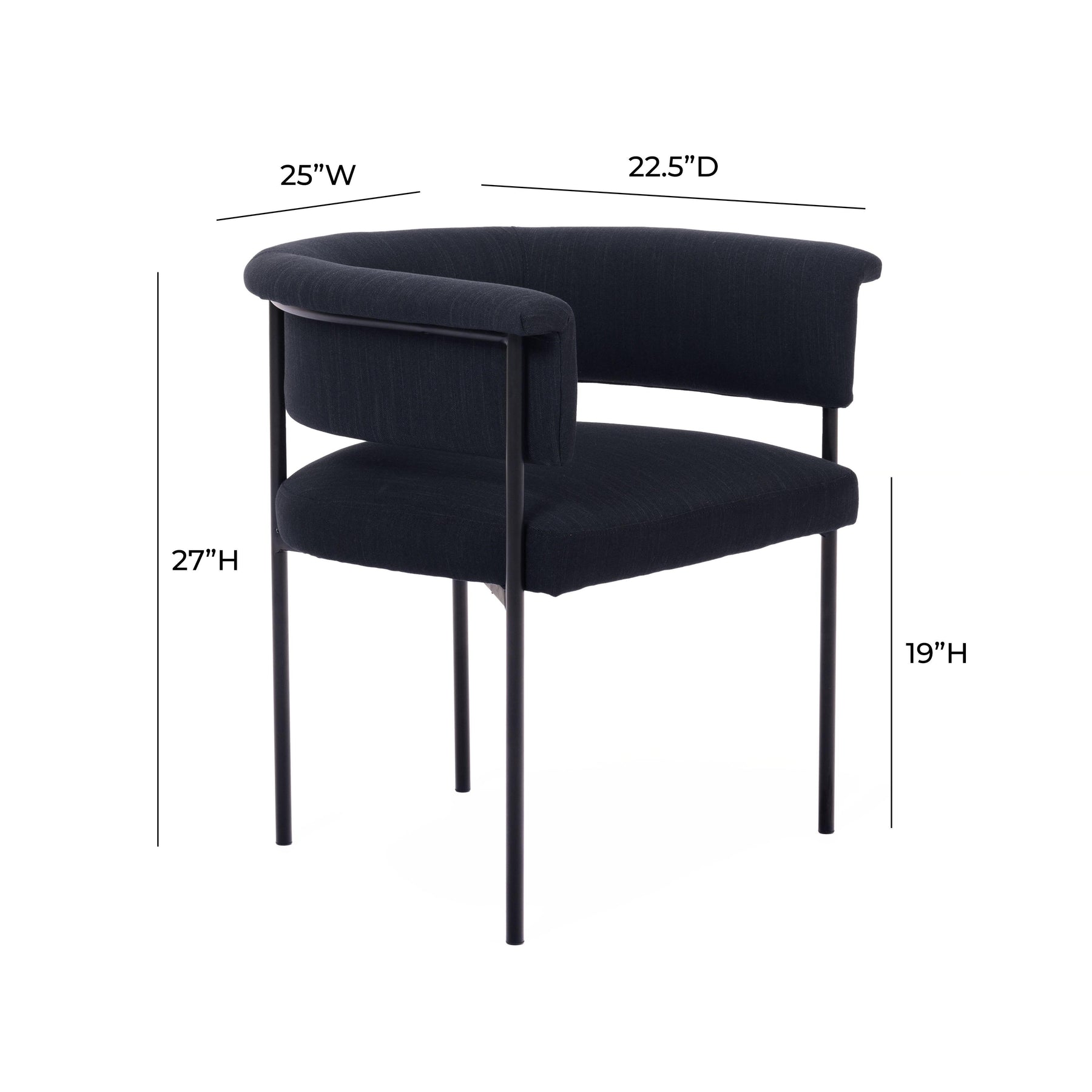 Taylor Performance Linen Dining Chair