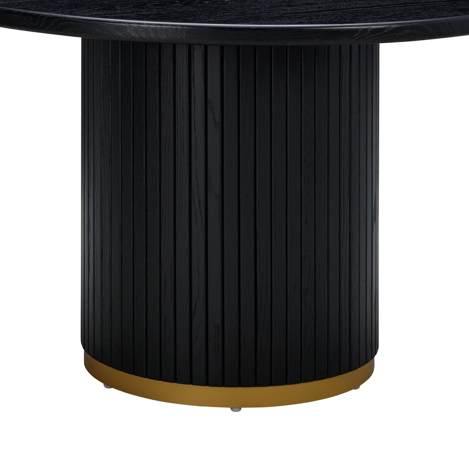 Chelsea 47" Oak Wood Round Dining Table