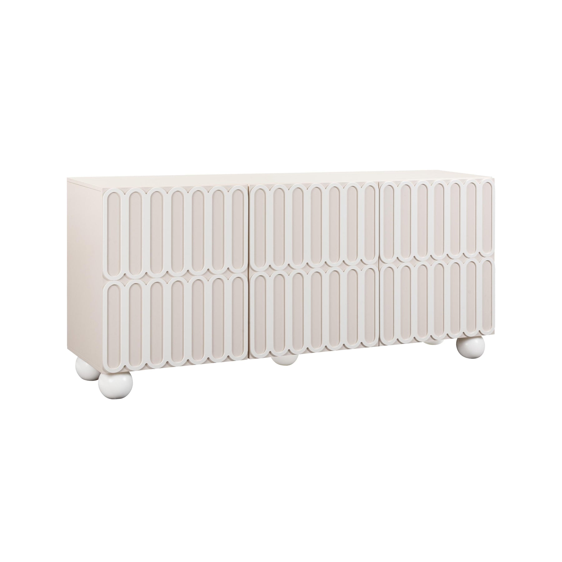 Tori 74" Motif Taupe Buffet