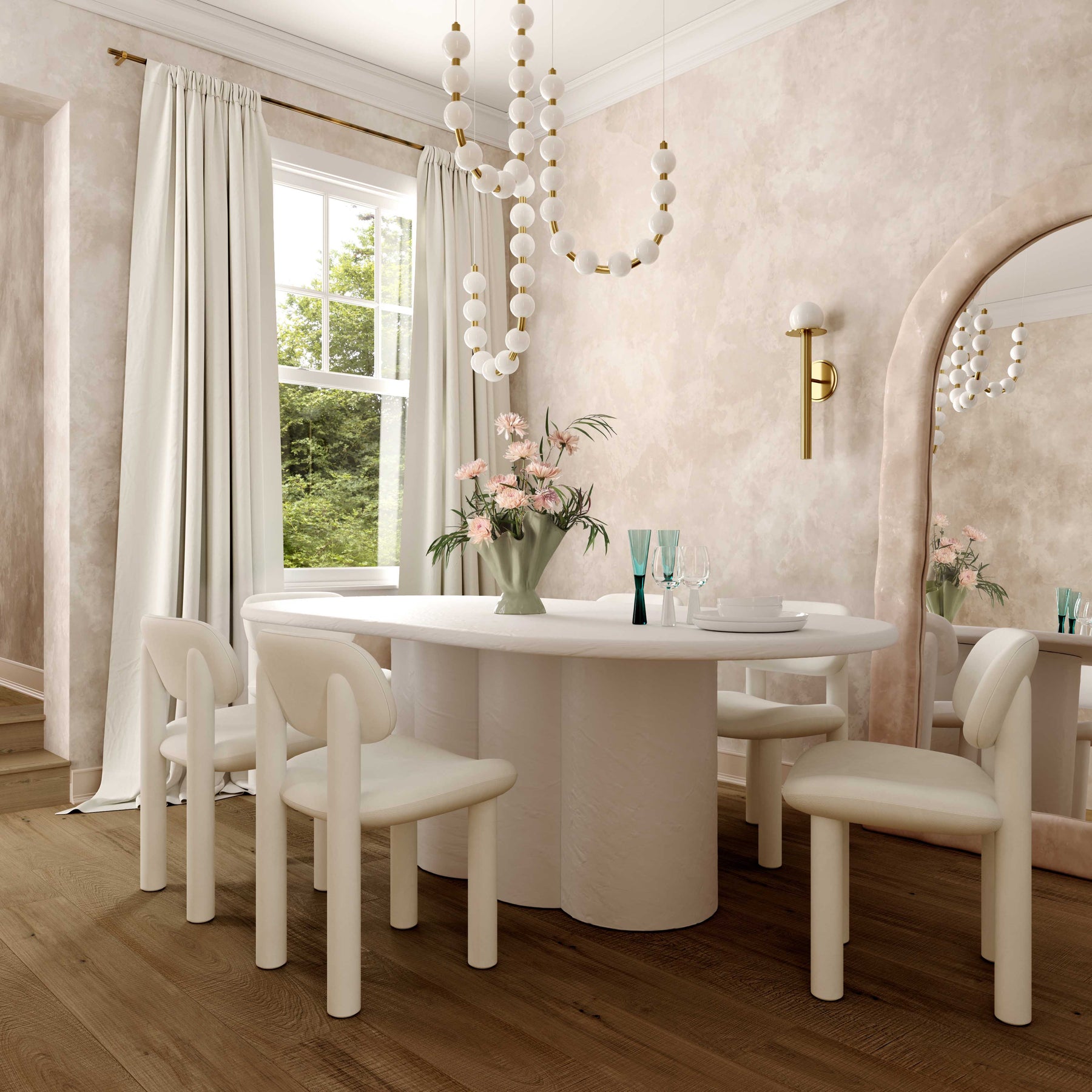 Elise Performance Velvet Dining Chair