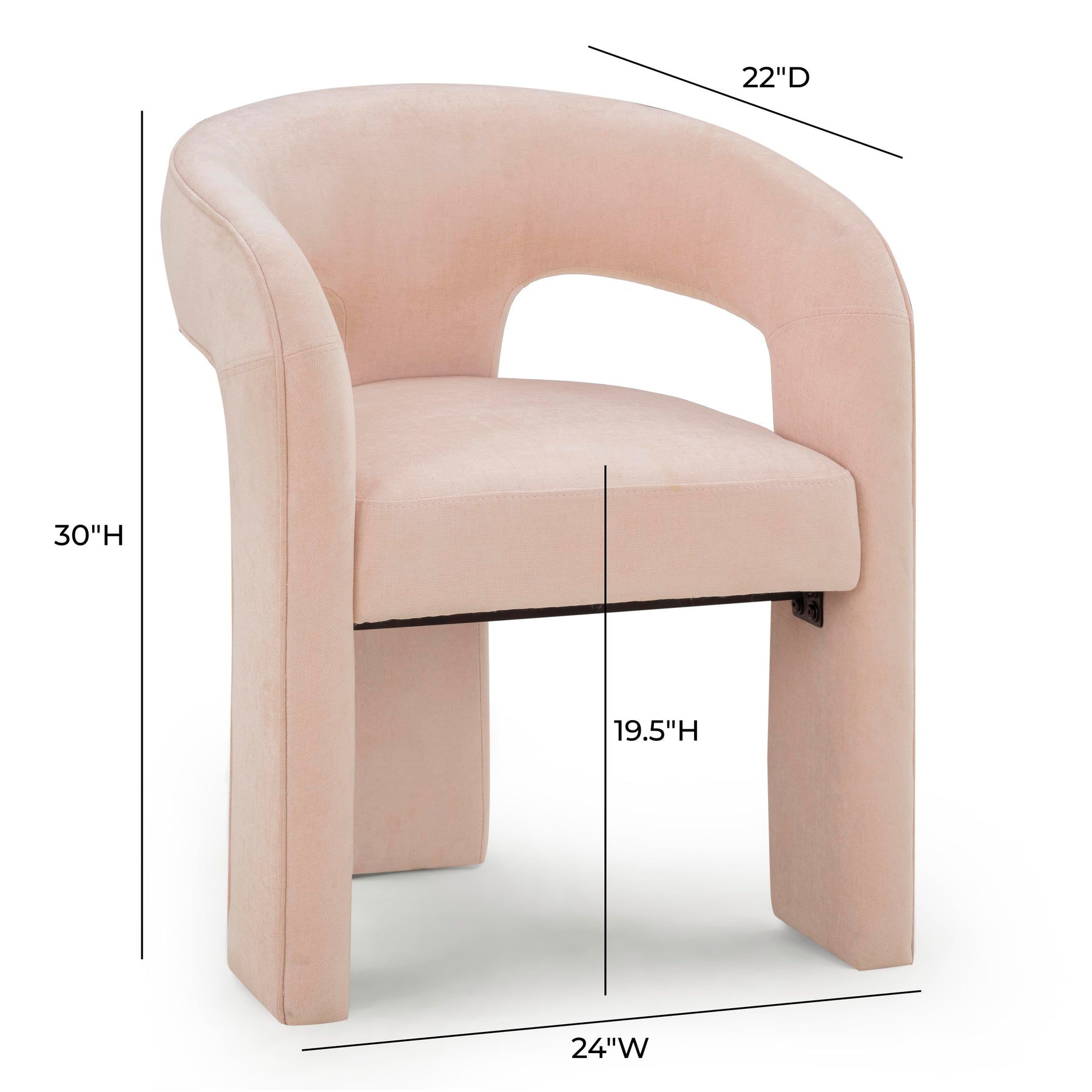 Malone Performance Chenille Dining Chair