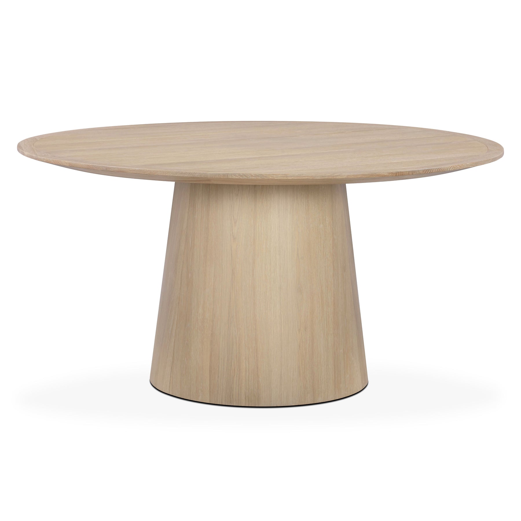 Sahara Round Oak Dining Table (41"-60")