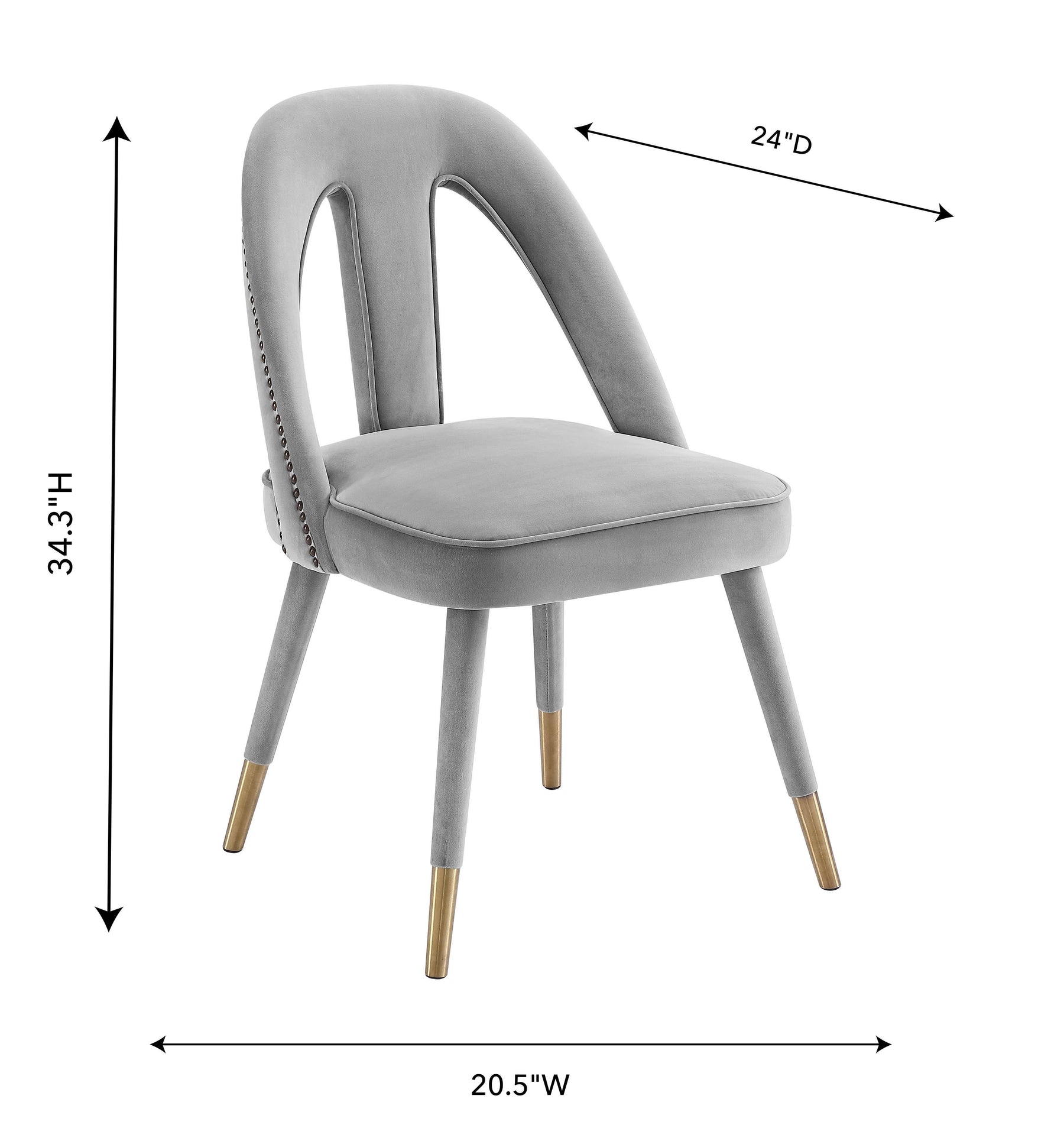 Petra Performance Velvet Dining Chair