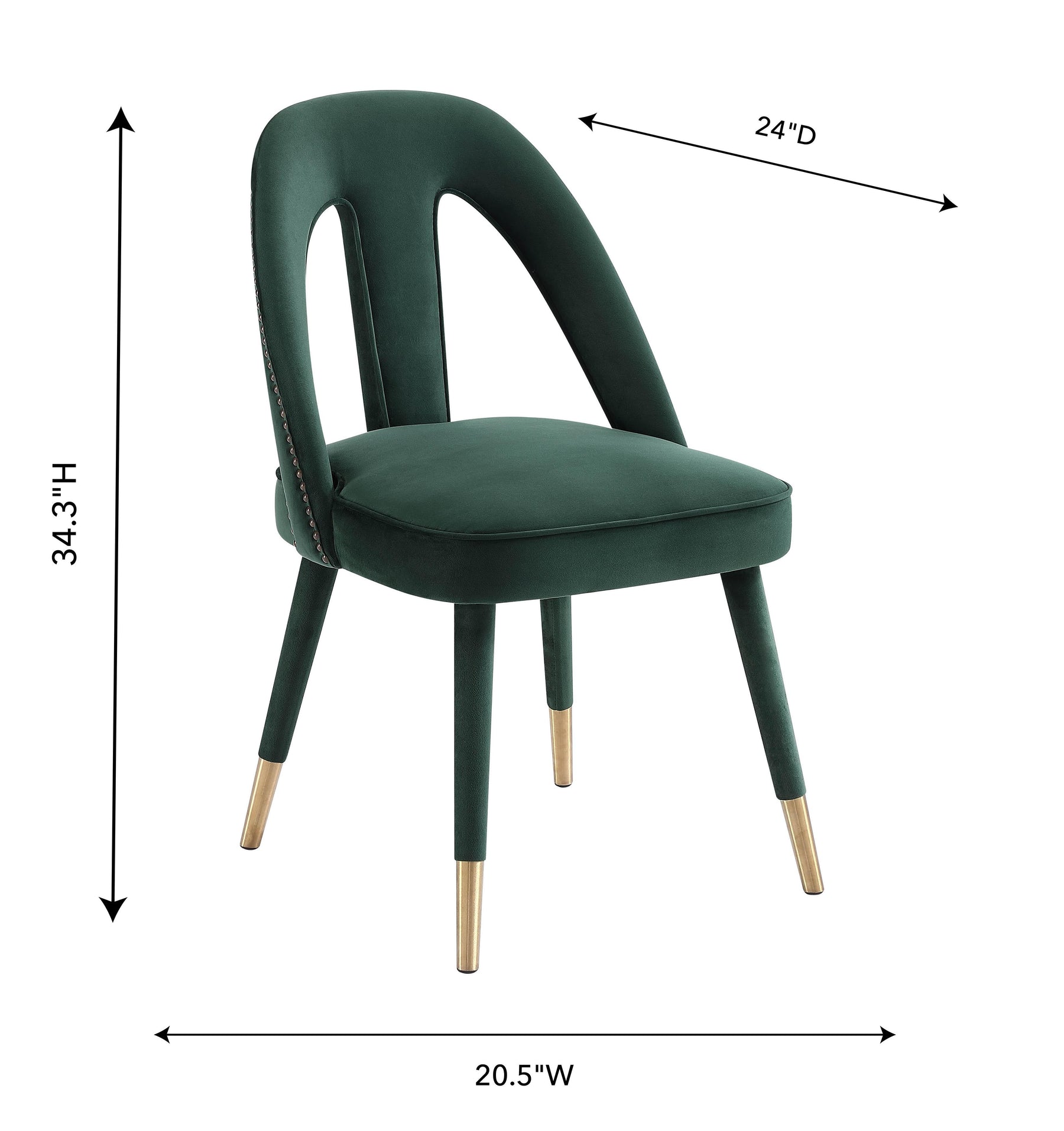 Petra Performance Velvet Dining Chair