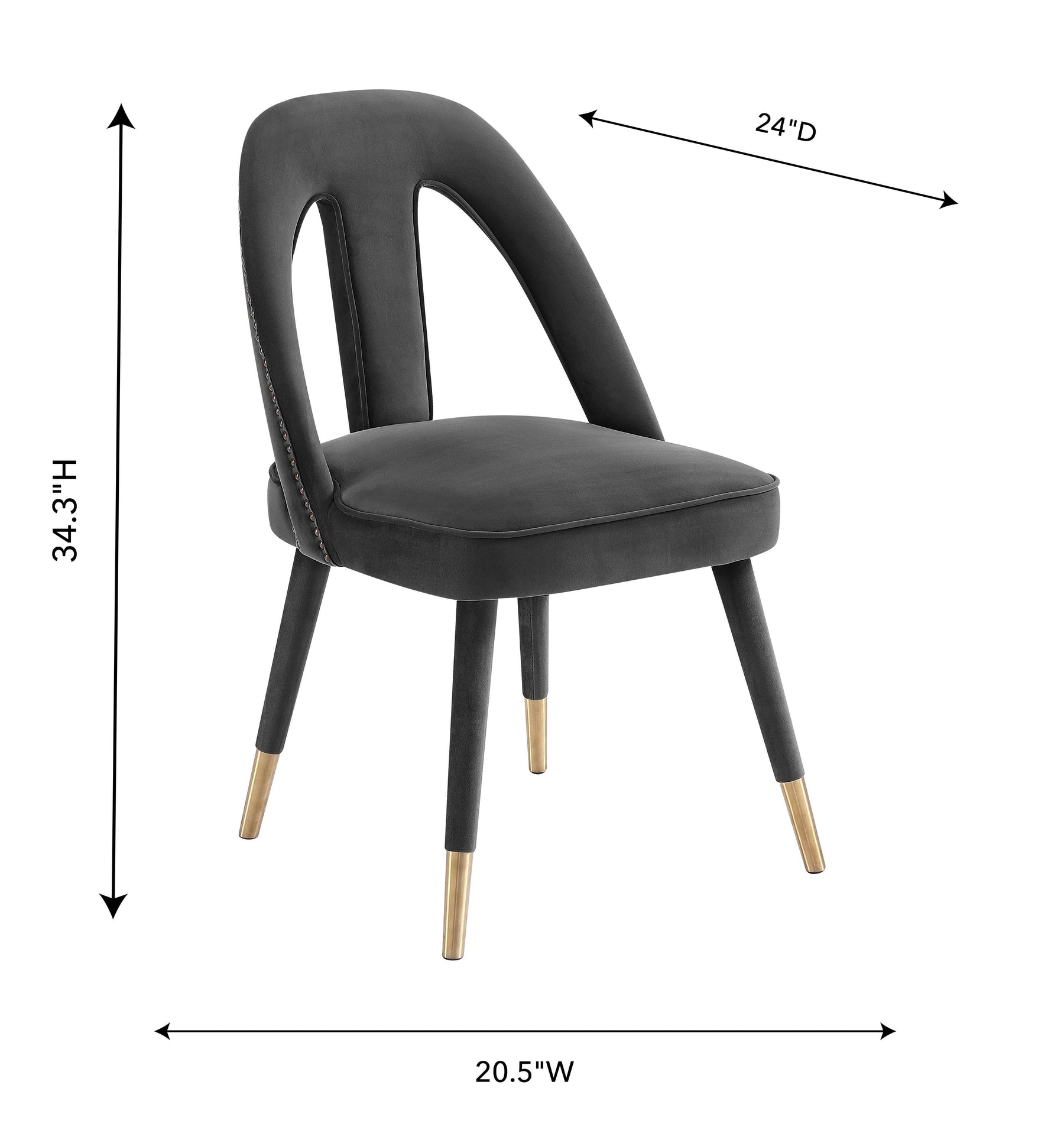 Petra Performance Velvet Dining Chair