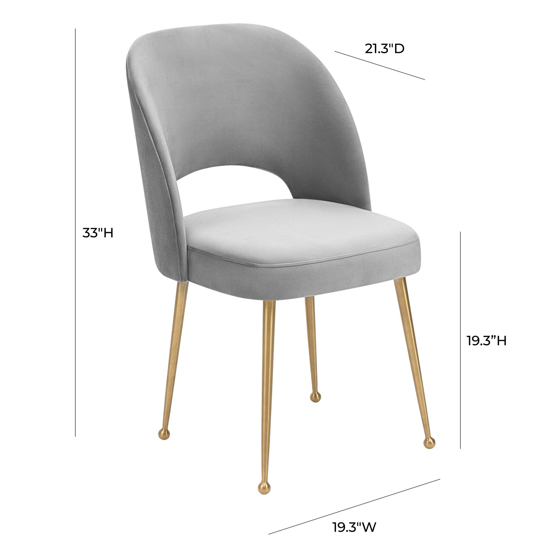 Swell Performance Velvet Dining Chair