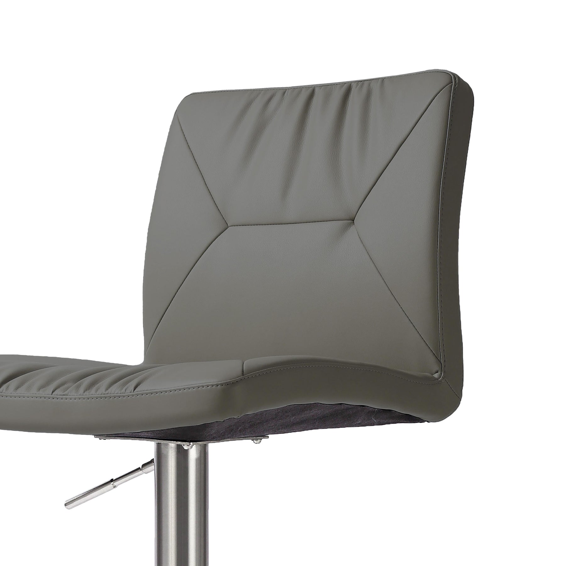 Paddy Performance Vegan Leather Adjustable Stool