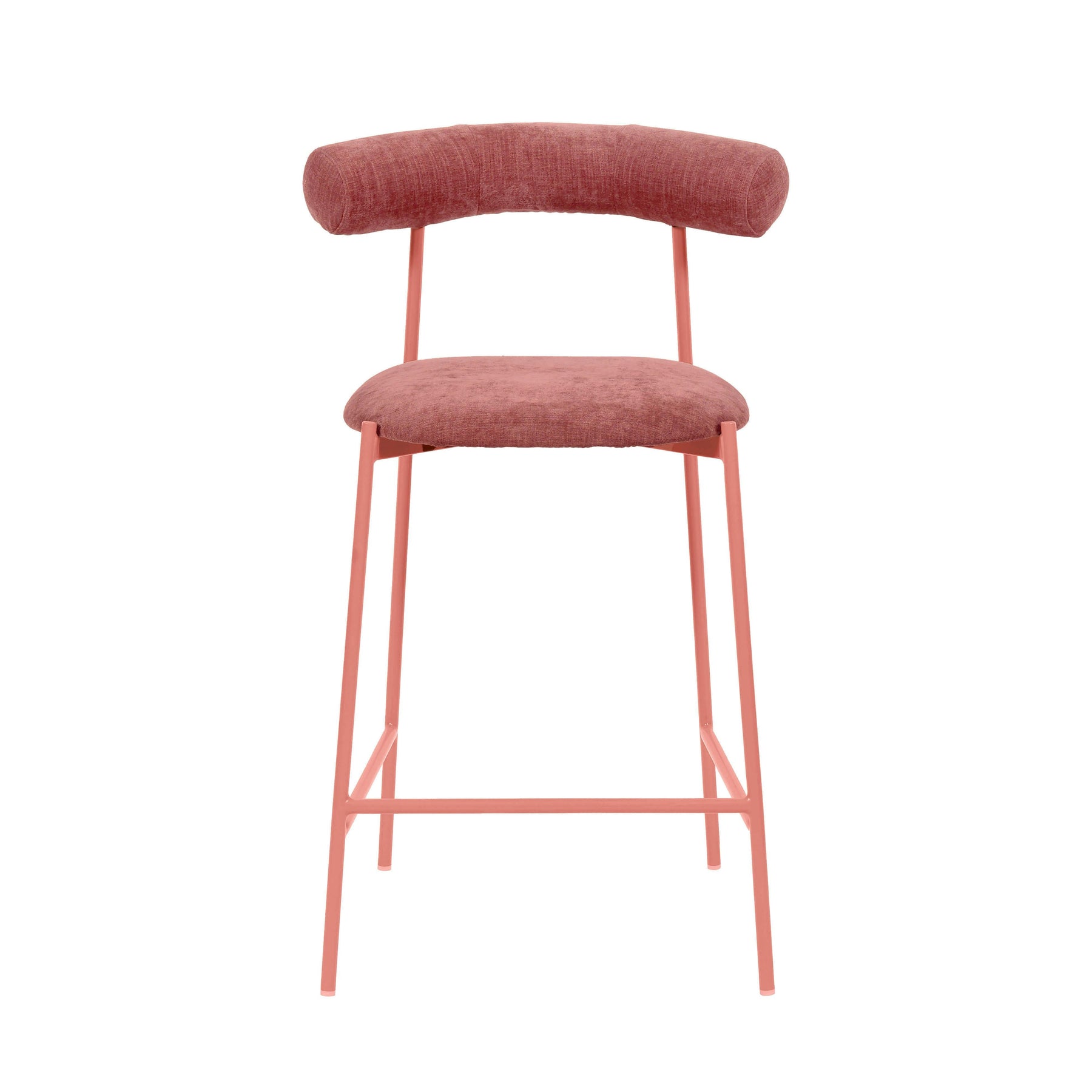 Liliana Performance Velvet Stool