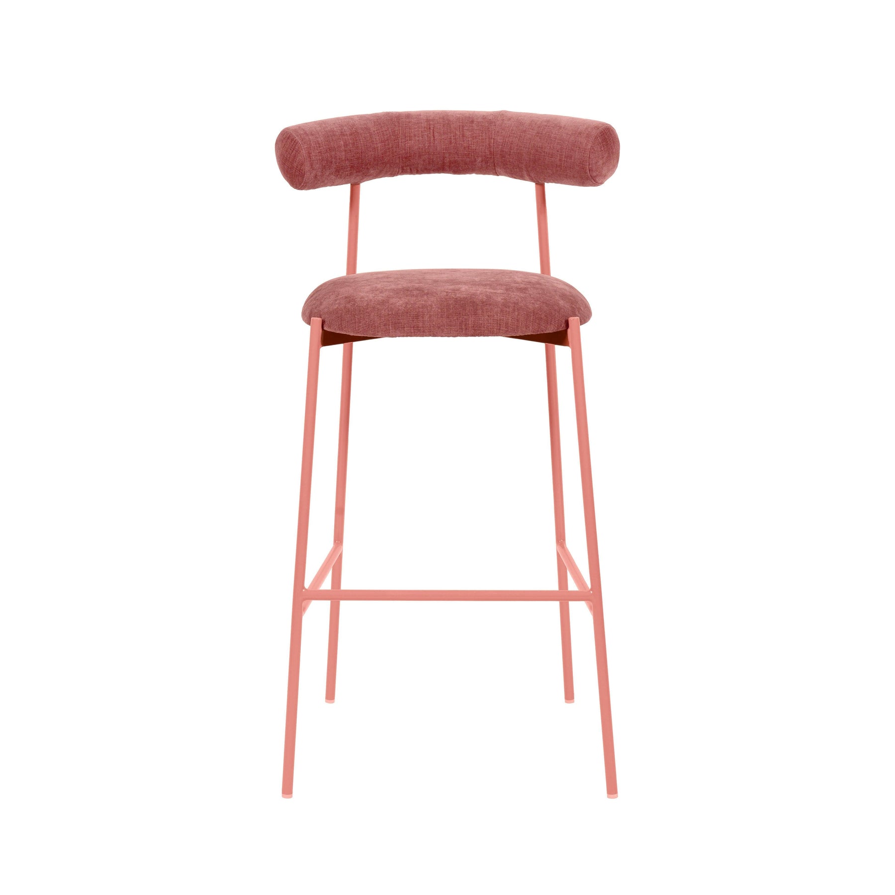 Liliana Performance Velvet Stool