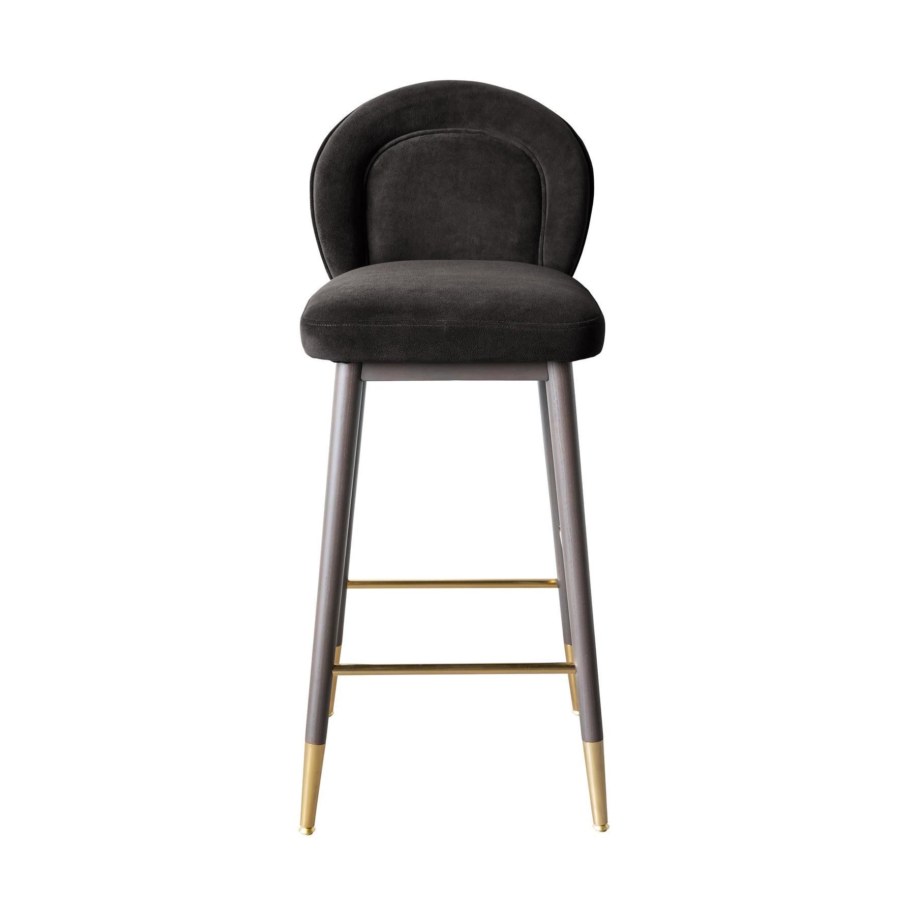 Hailey Performance Velvet Stool