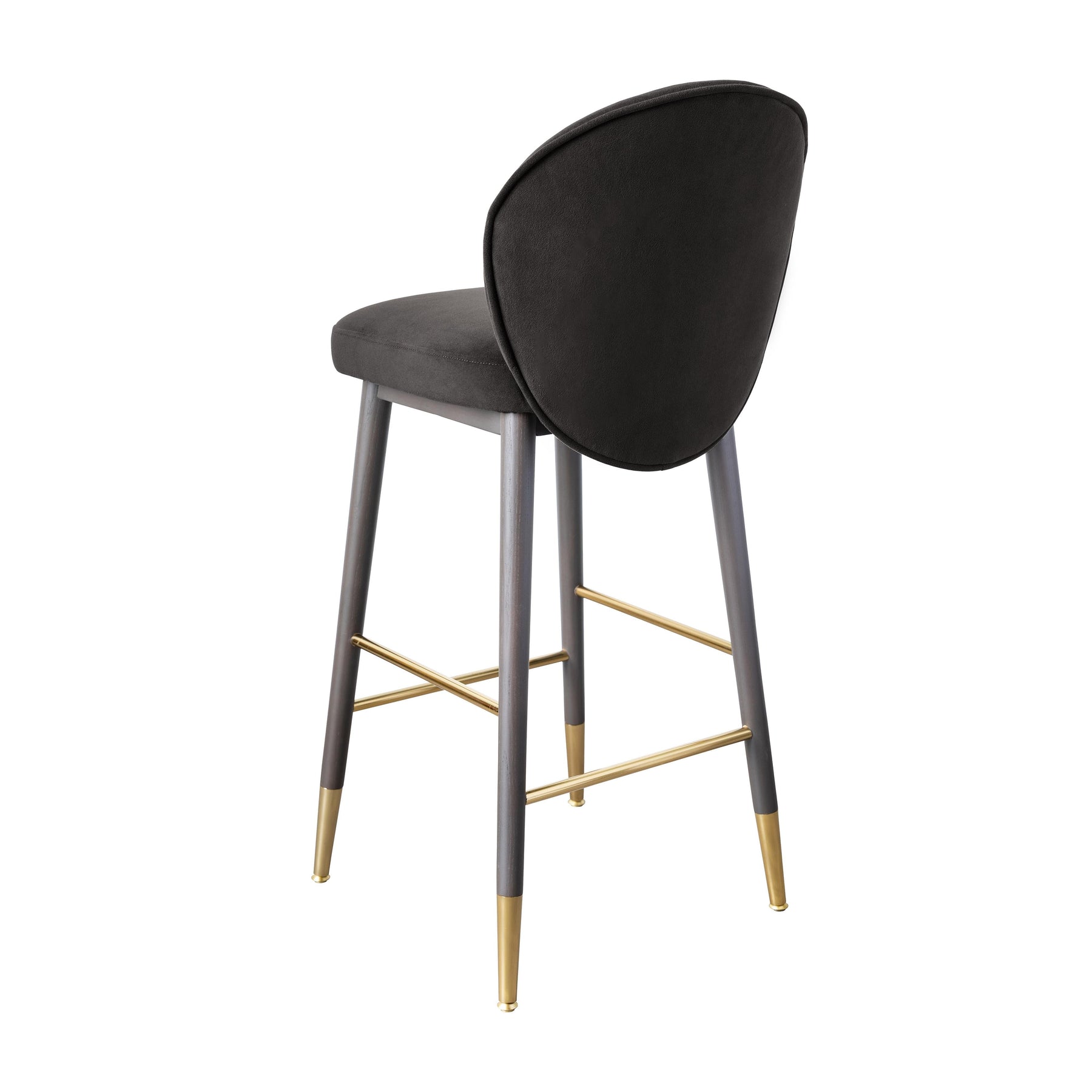 Hailey Performance Velvet Stool