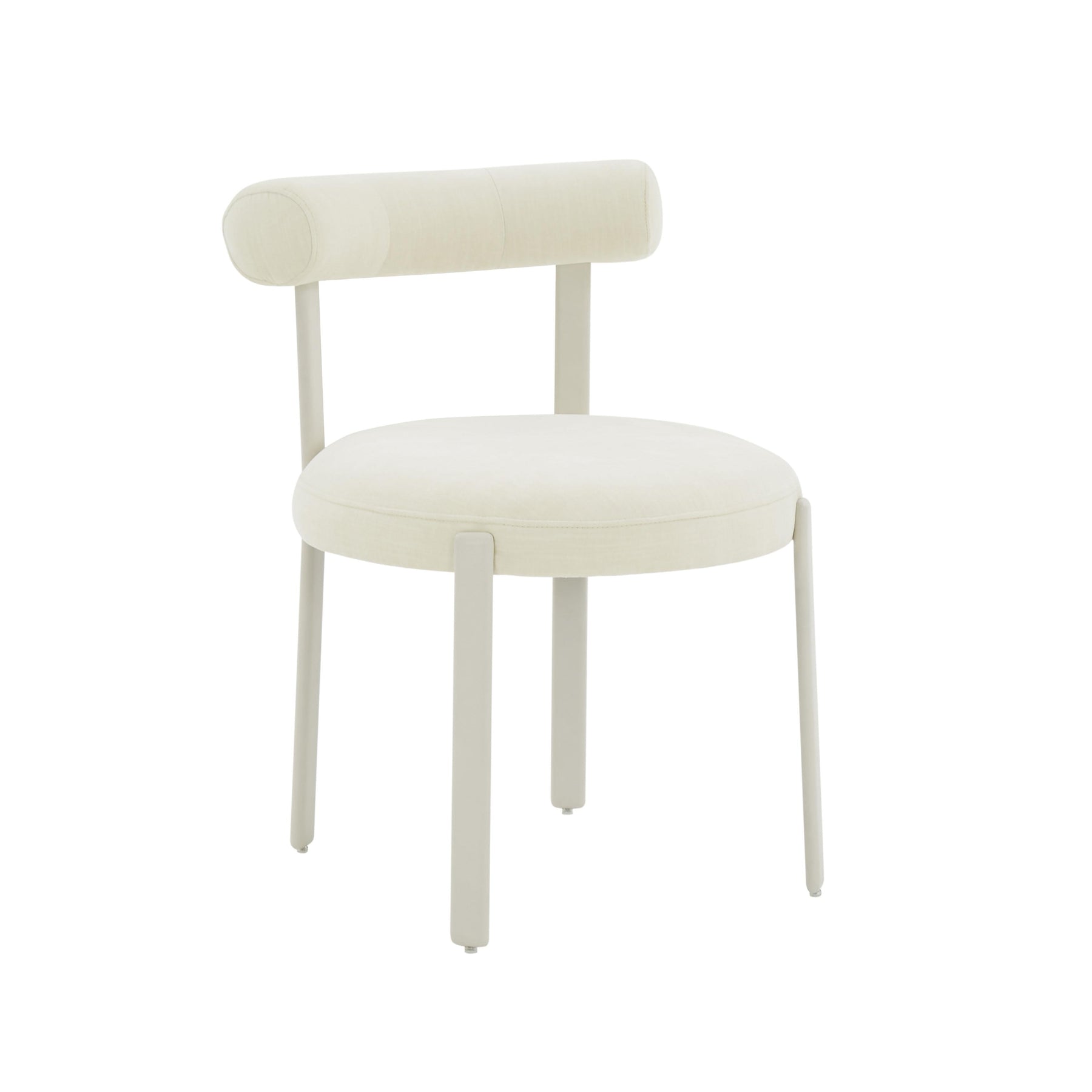 Margaret Performance Chenille Bolster Back Dining Chair