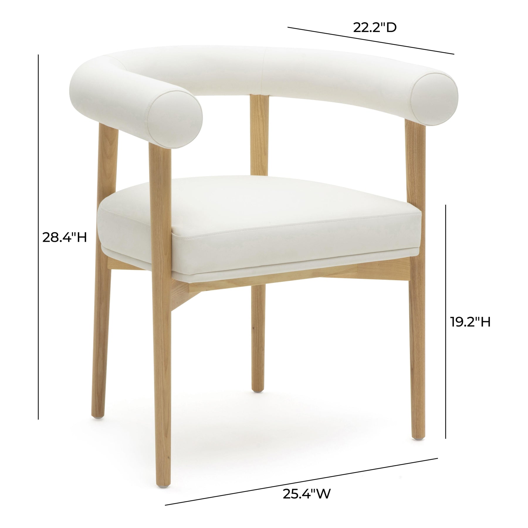 Spara Performance Vegan Leather Dining Chair