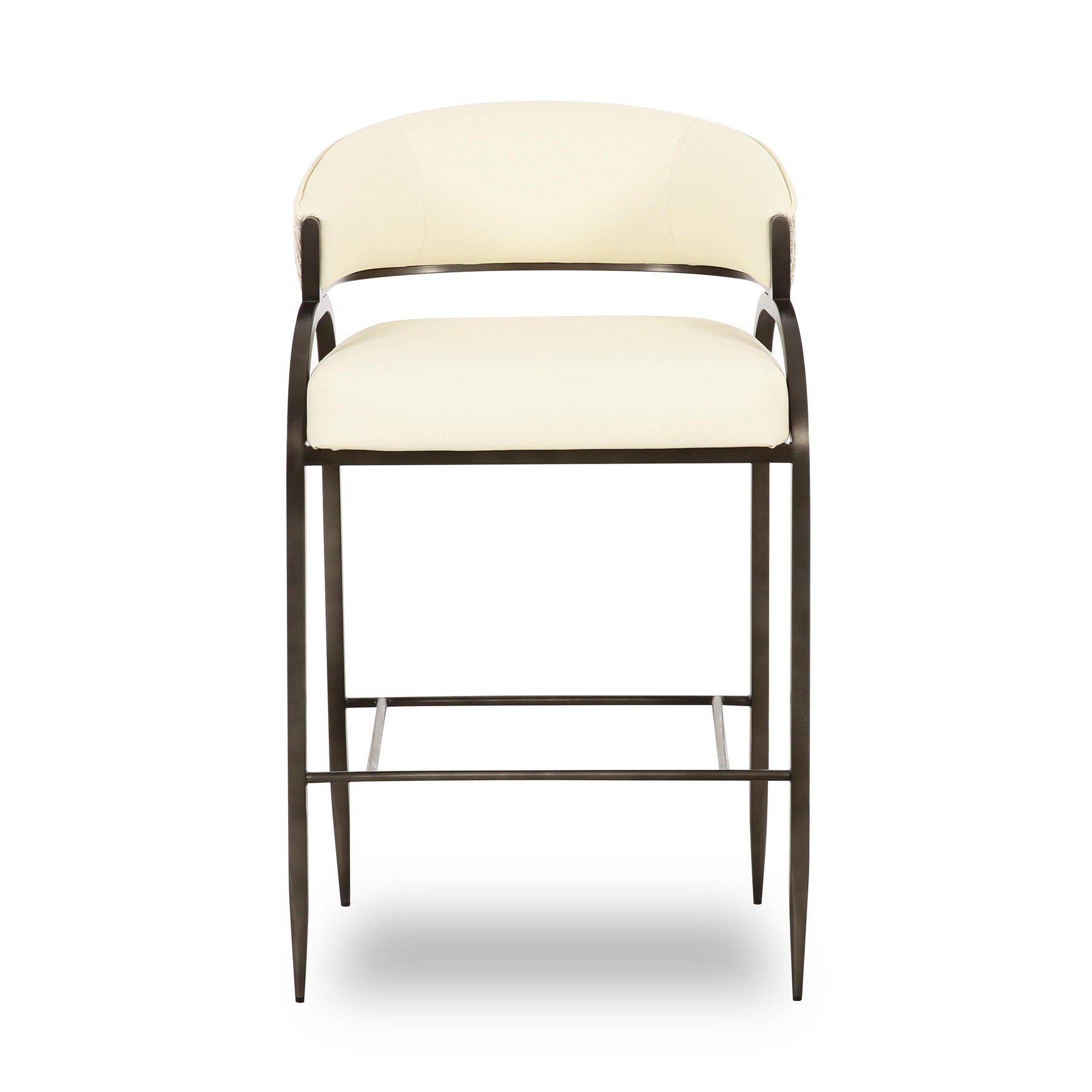 Tatum 2-Tone Performance Vegan Leather Counter Stool