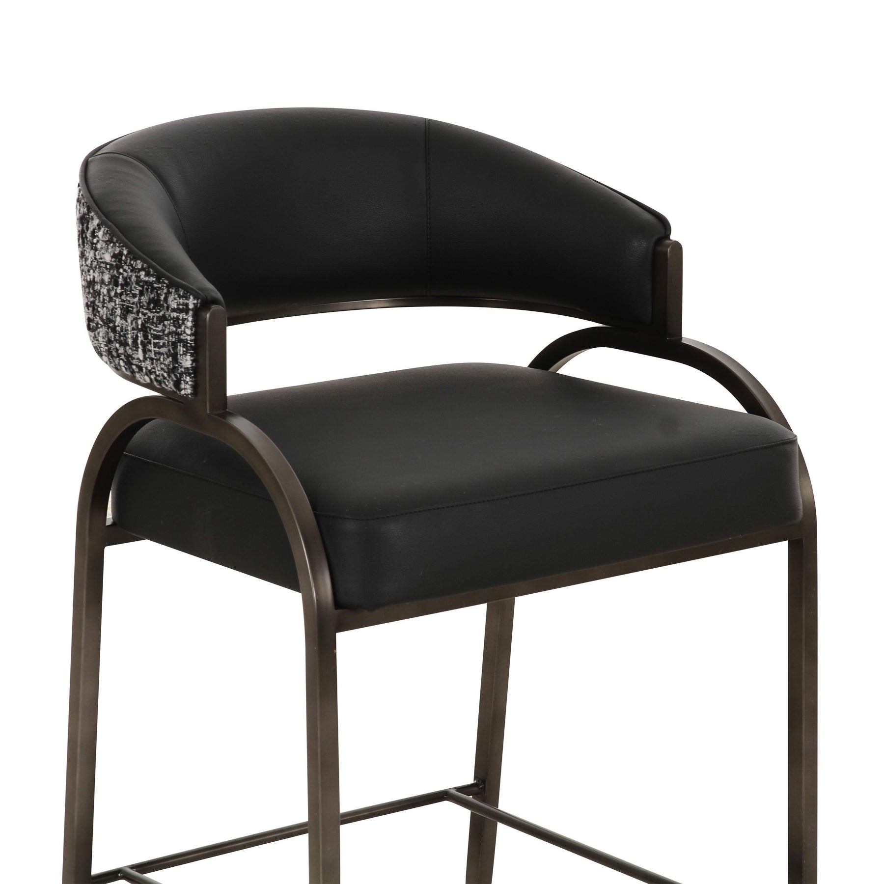 Tatum 2-Tone Performance Vegan Leather Counter Stool