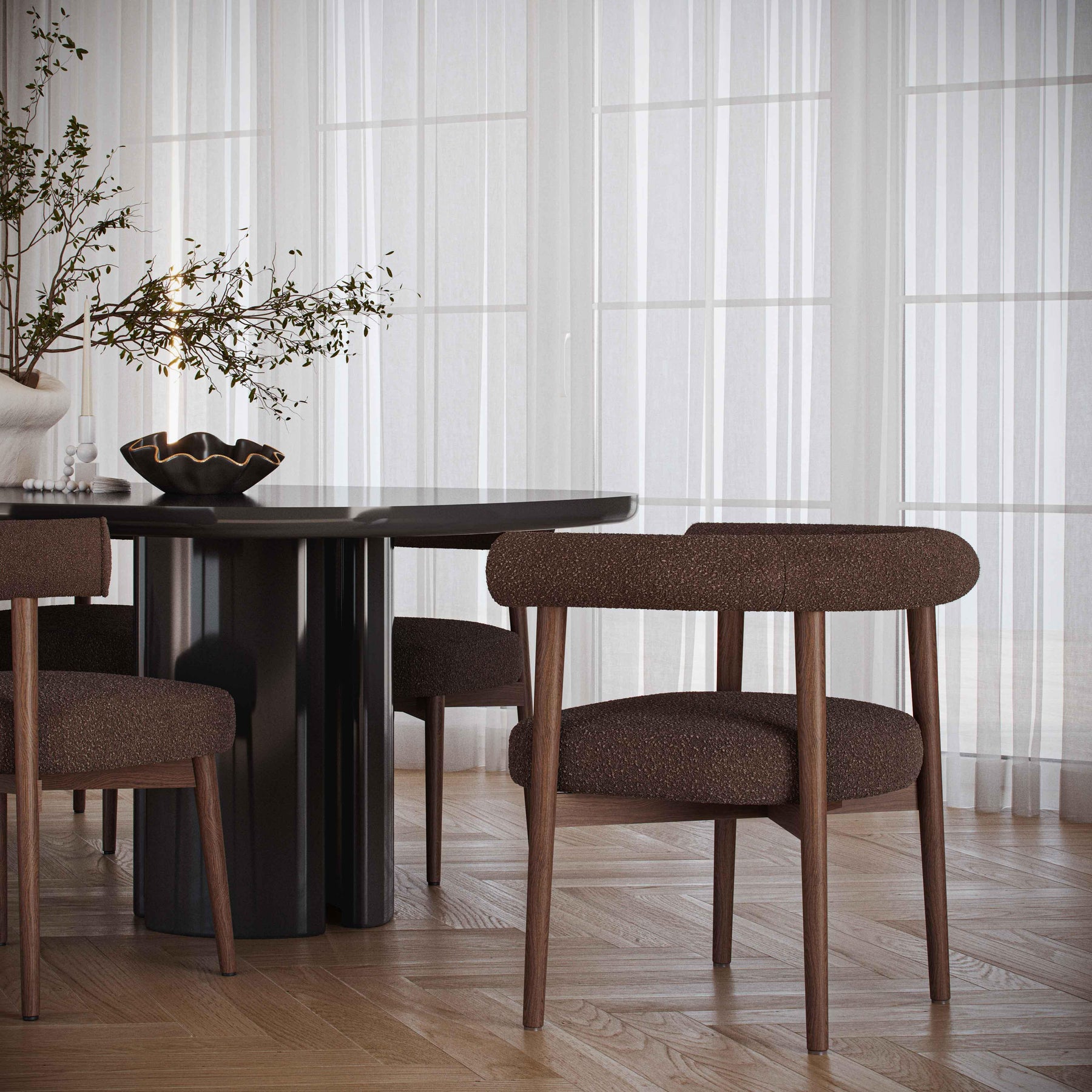 Spara Performance Boucle Side Chair