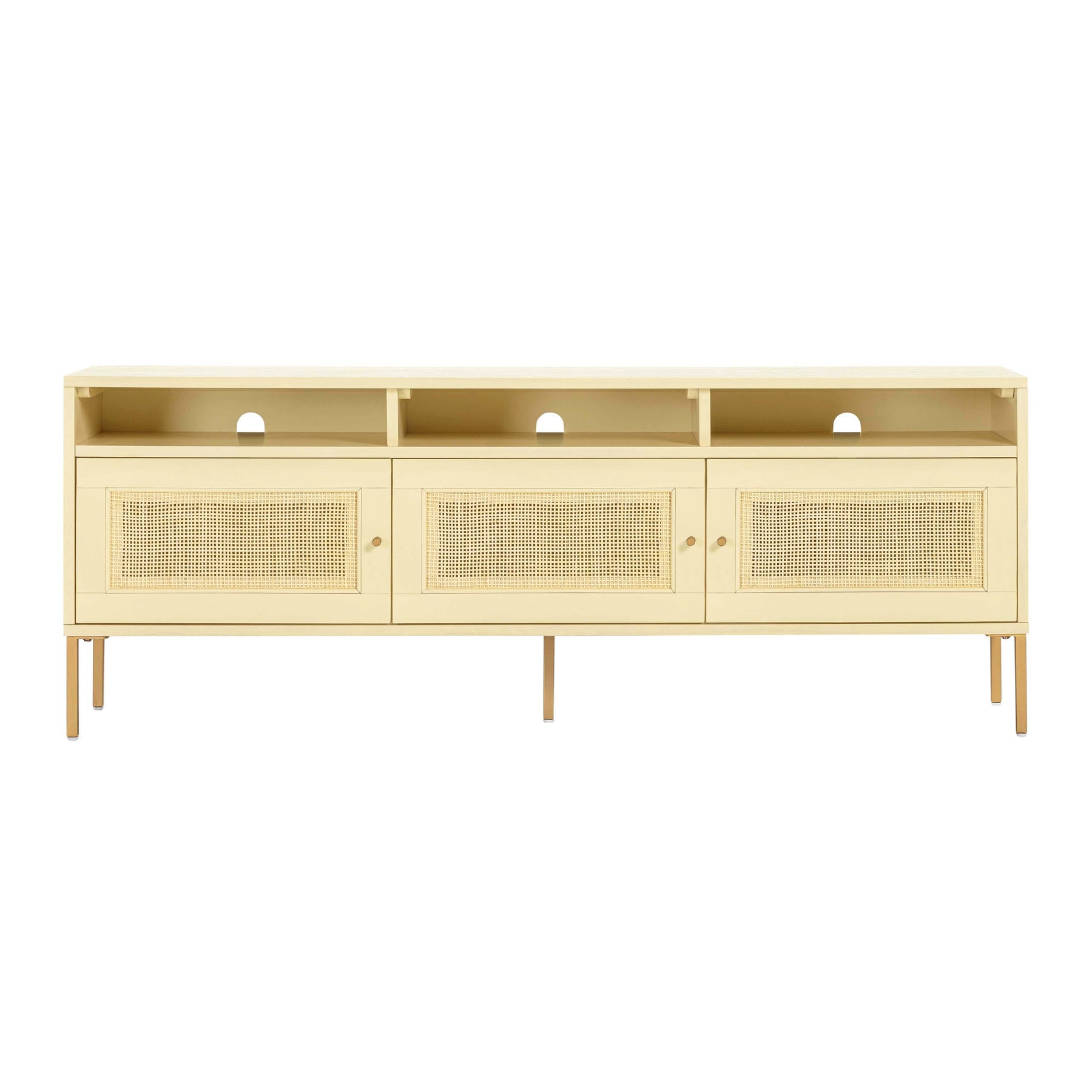 Sierra 65" Cane Media Console