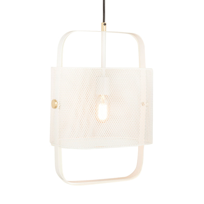 Klaus White Metal Pendant Lamp