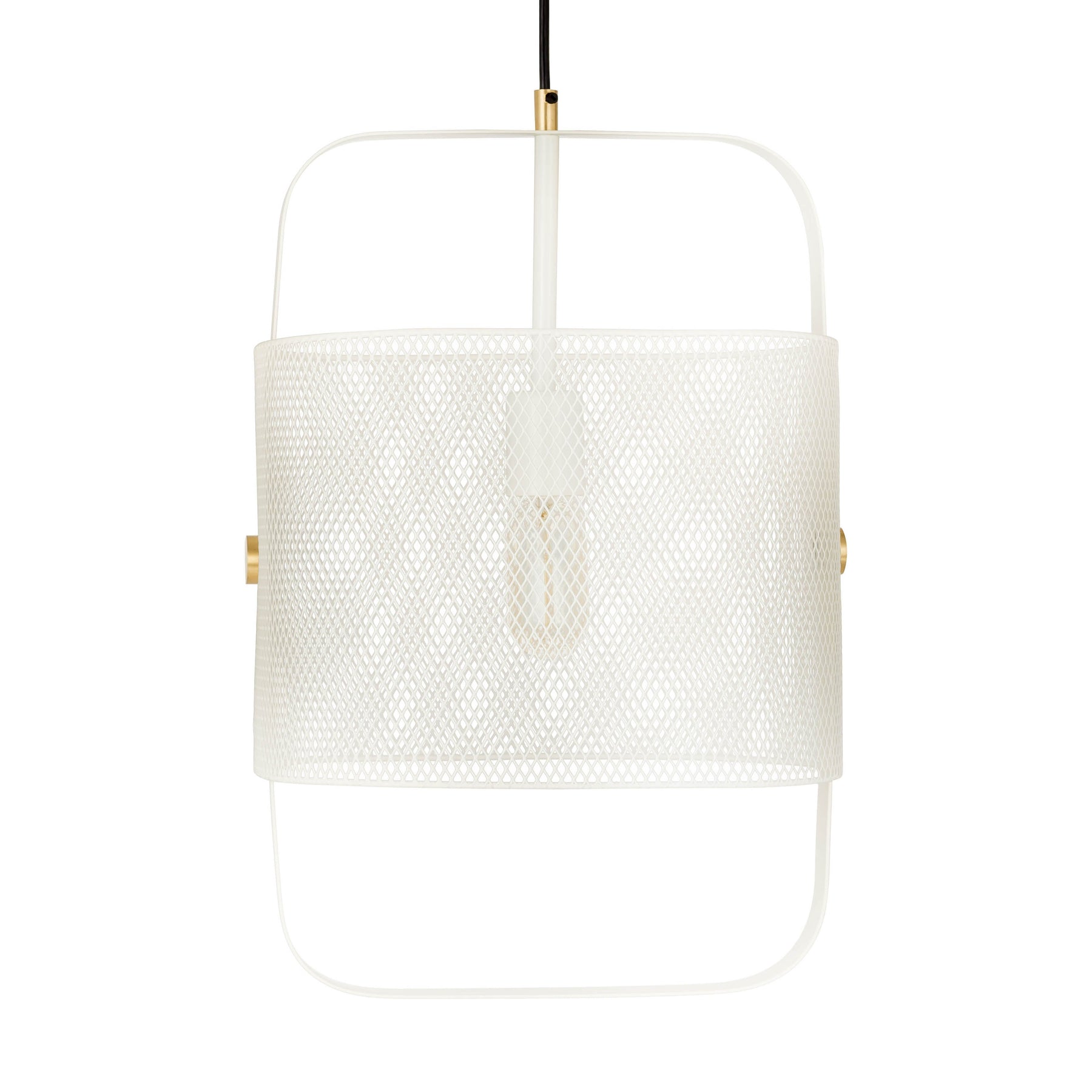 Klaus White Metal Pendant Lamp