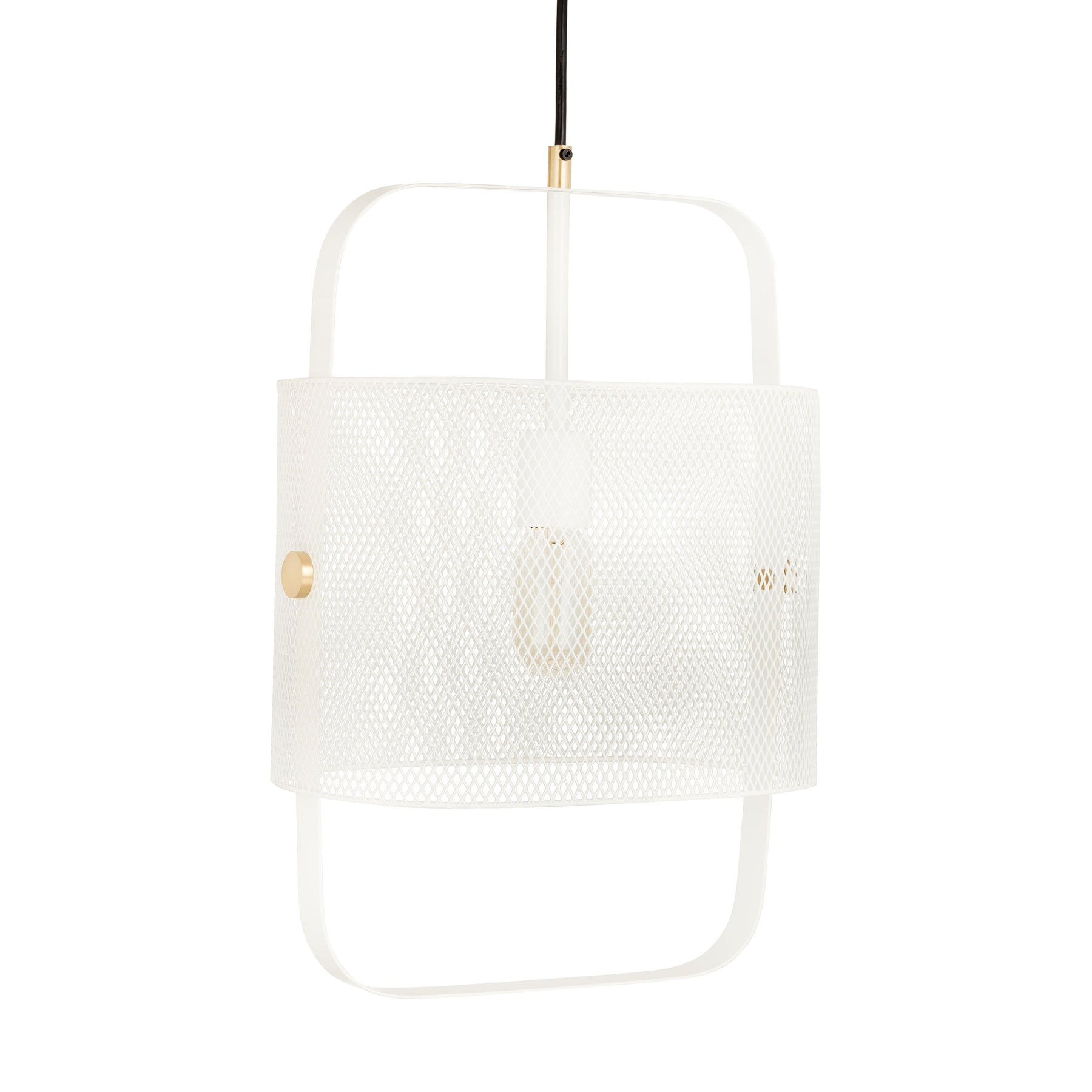 Klaus White Metal Pendant Lamp