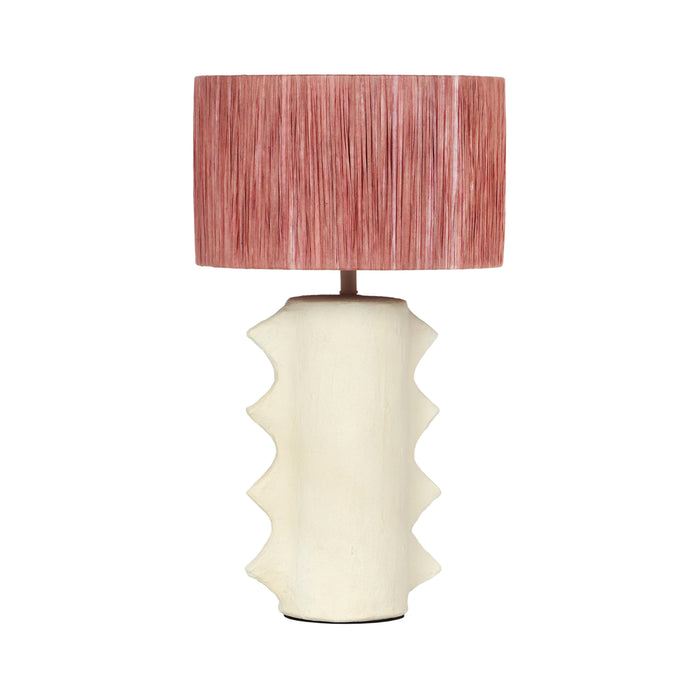 Wild Thing Papier Mache Table Lamp