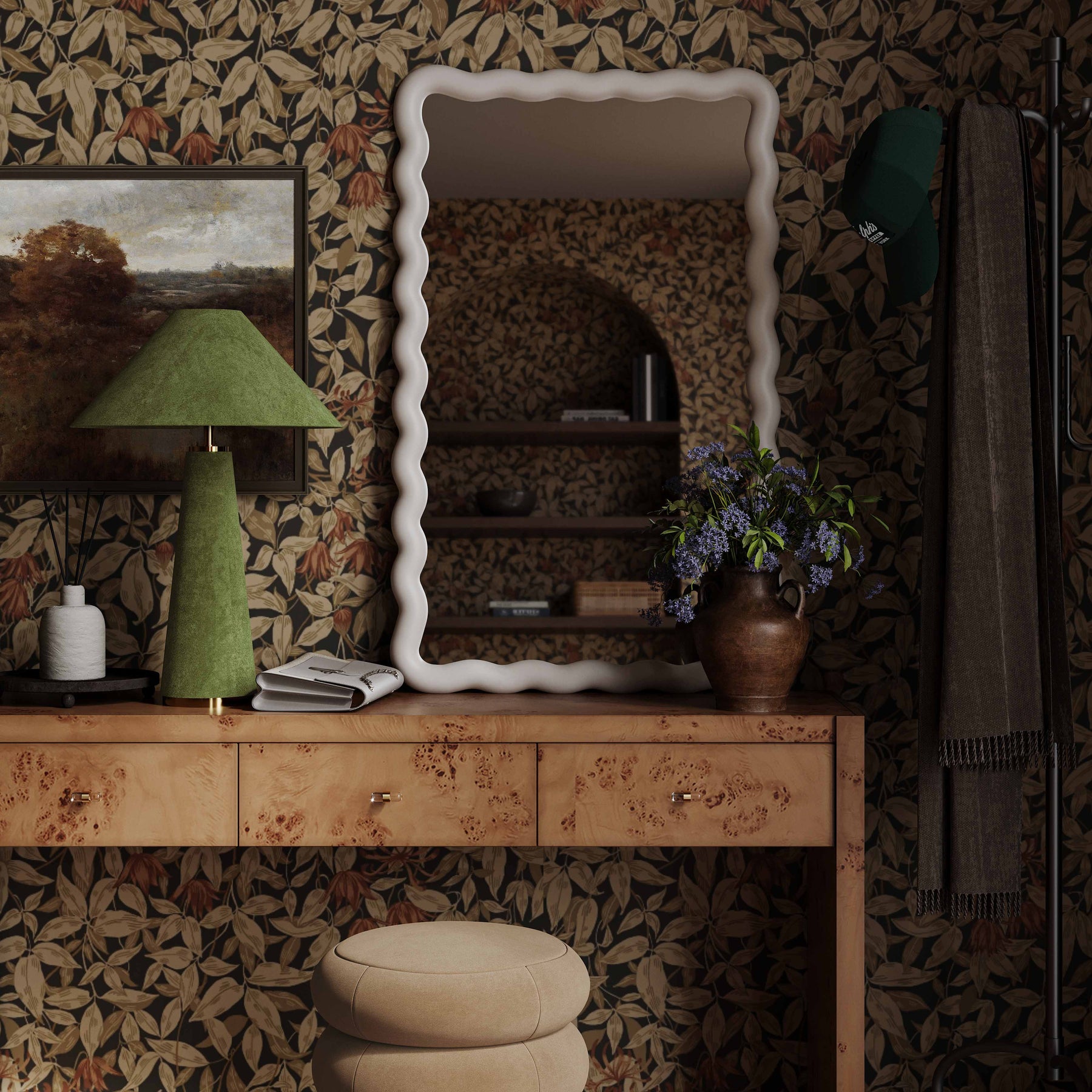 Graham Velvet Table Lamp