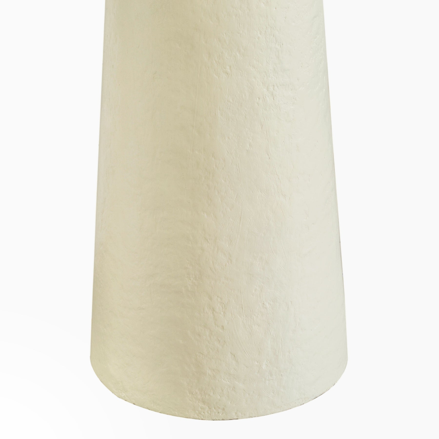 Yala Cream Papier Mache Floor Lamp