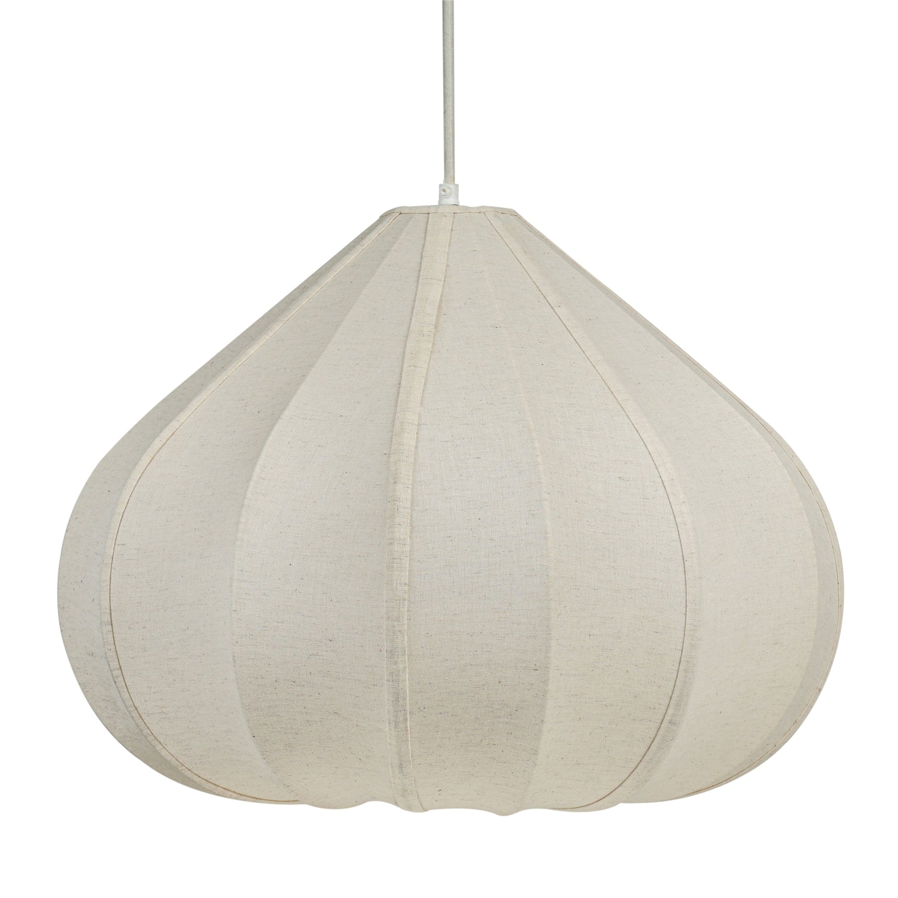 Zubeda Cotton Teardrop Pendant Lamp