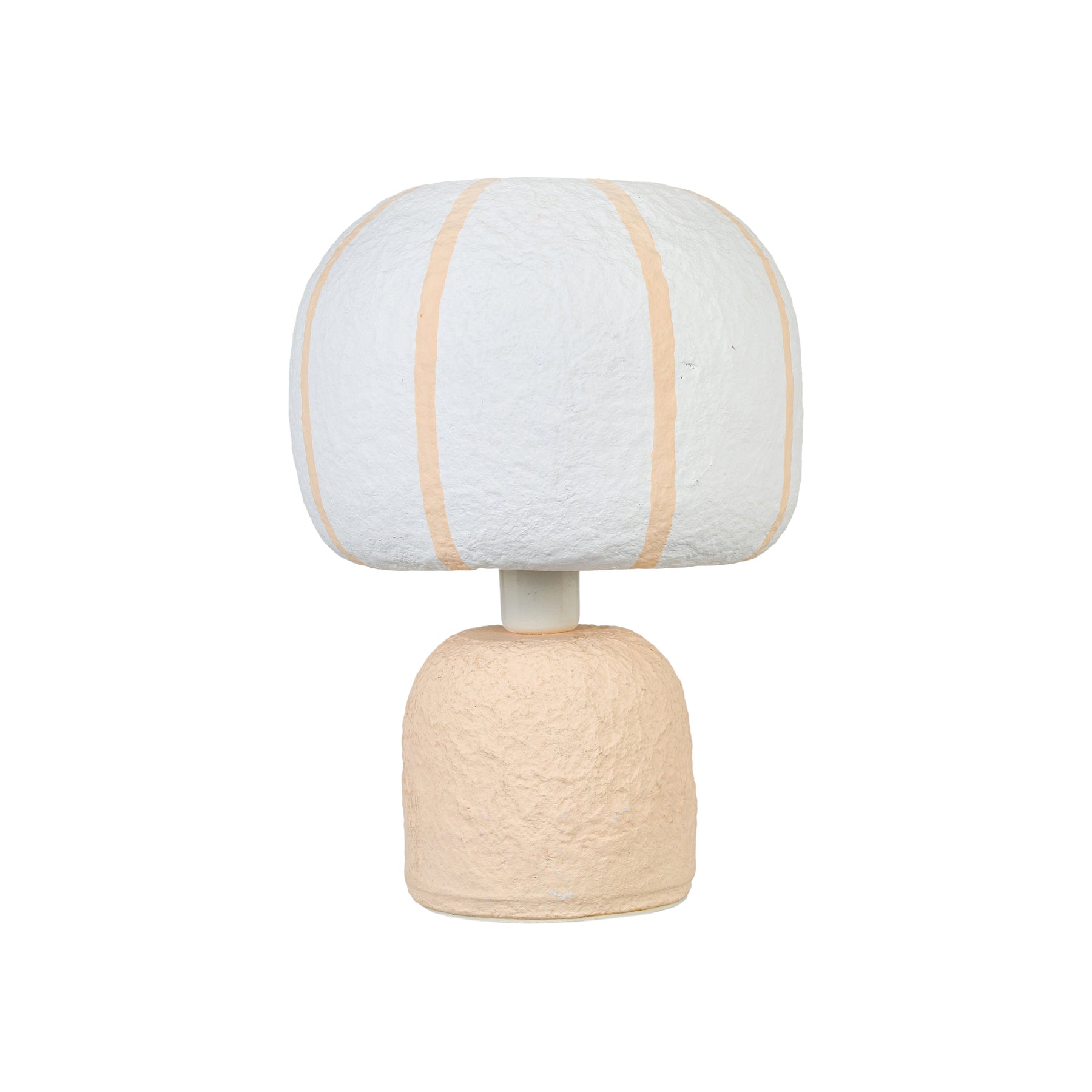 Margate Cotton Mache Table Lamp