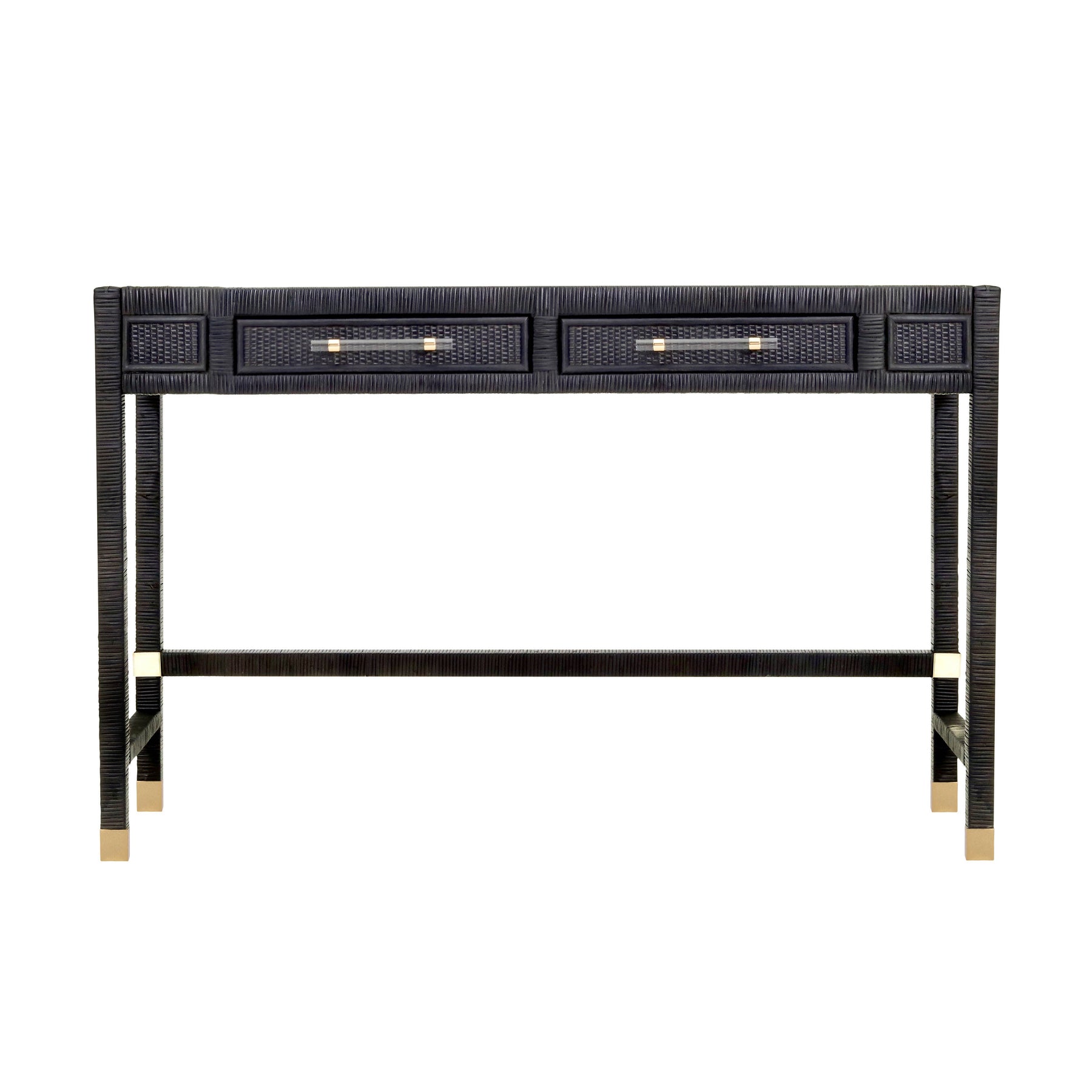 Amara 47" Woven Rattan Desk