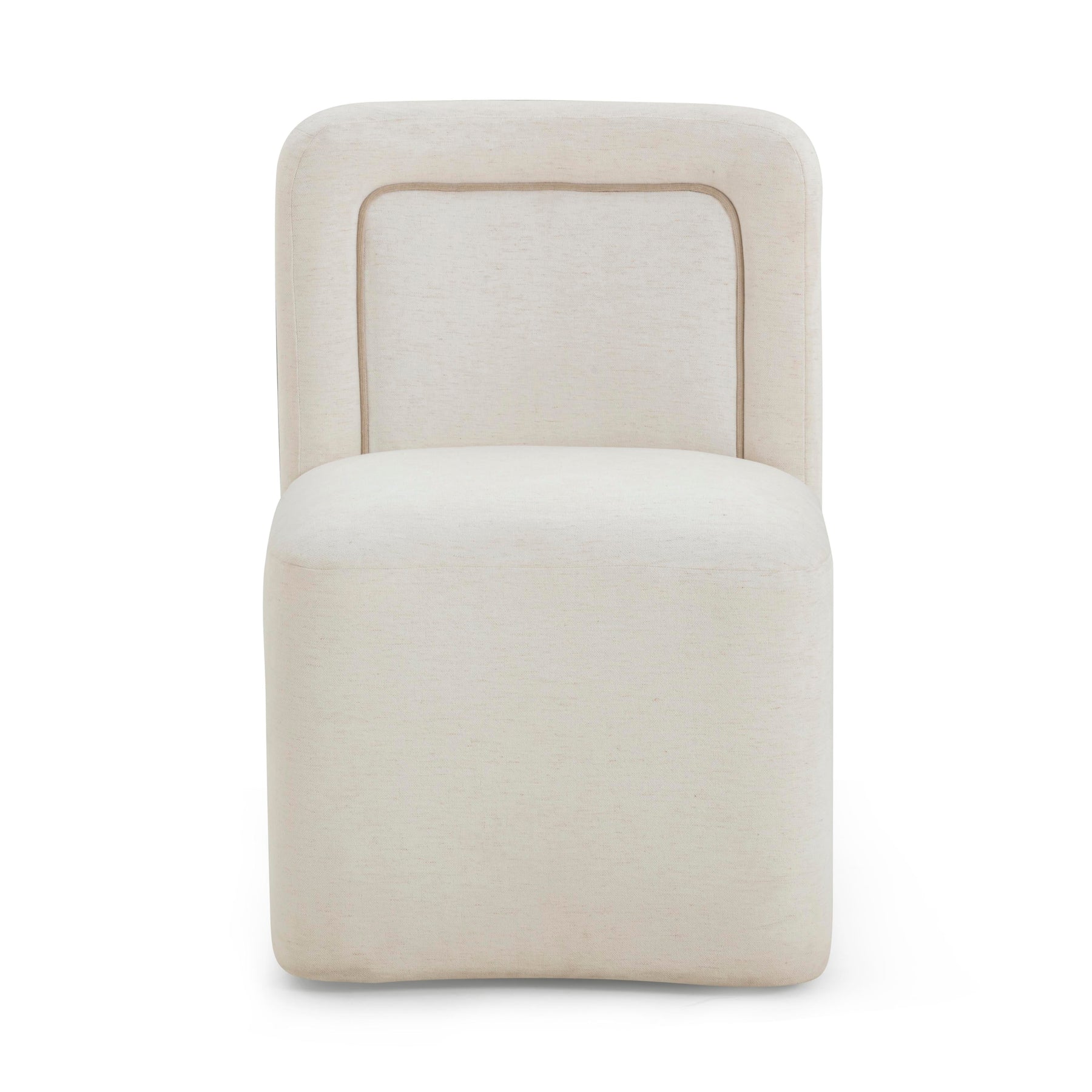 Dolce Performance Velvet Rolling Desk Chair