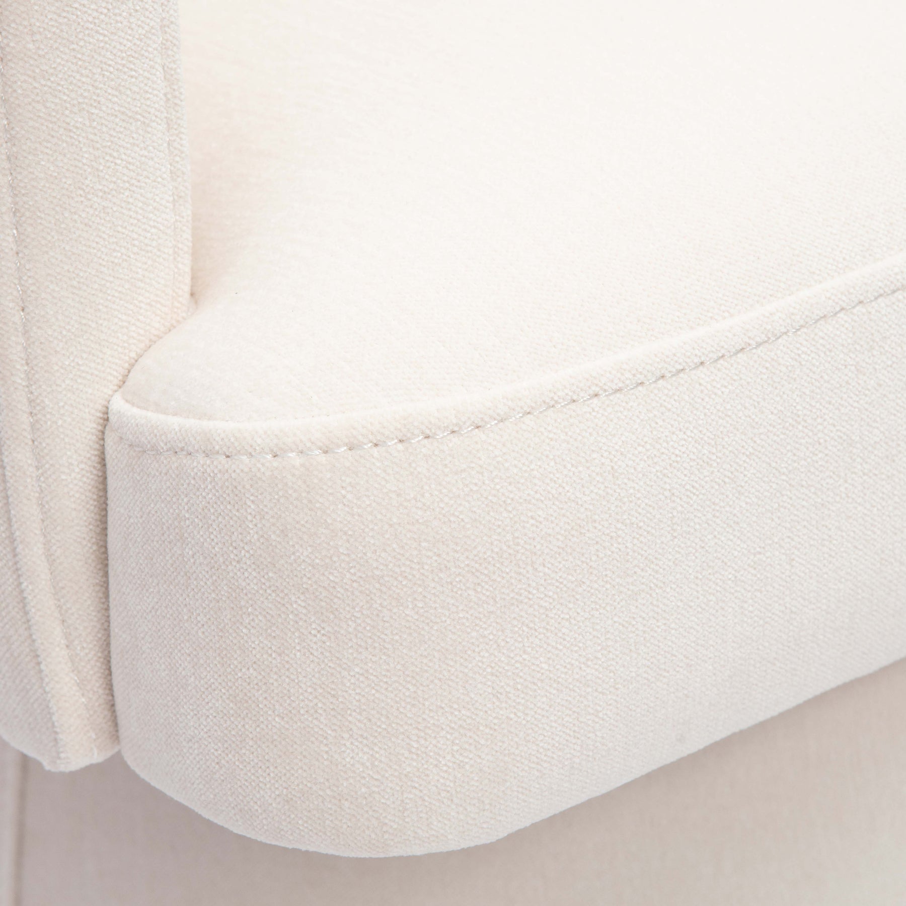 Kristen Upcycled Contract-Grade Chenille Rolling Desk Chair