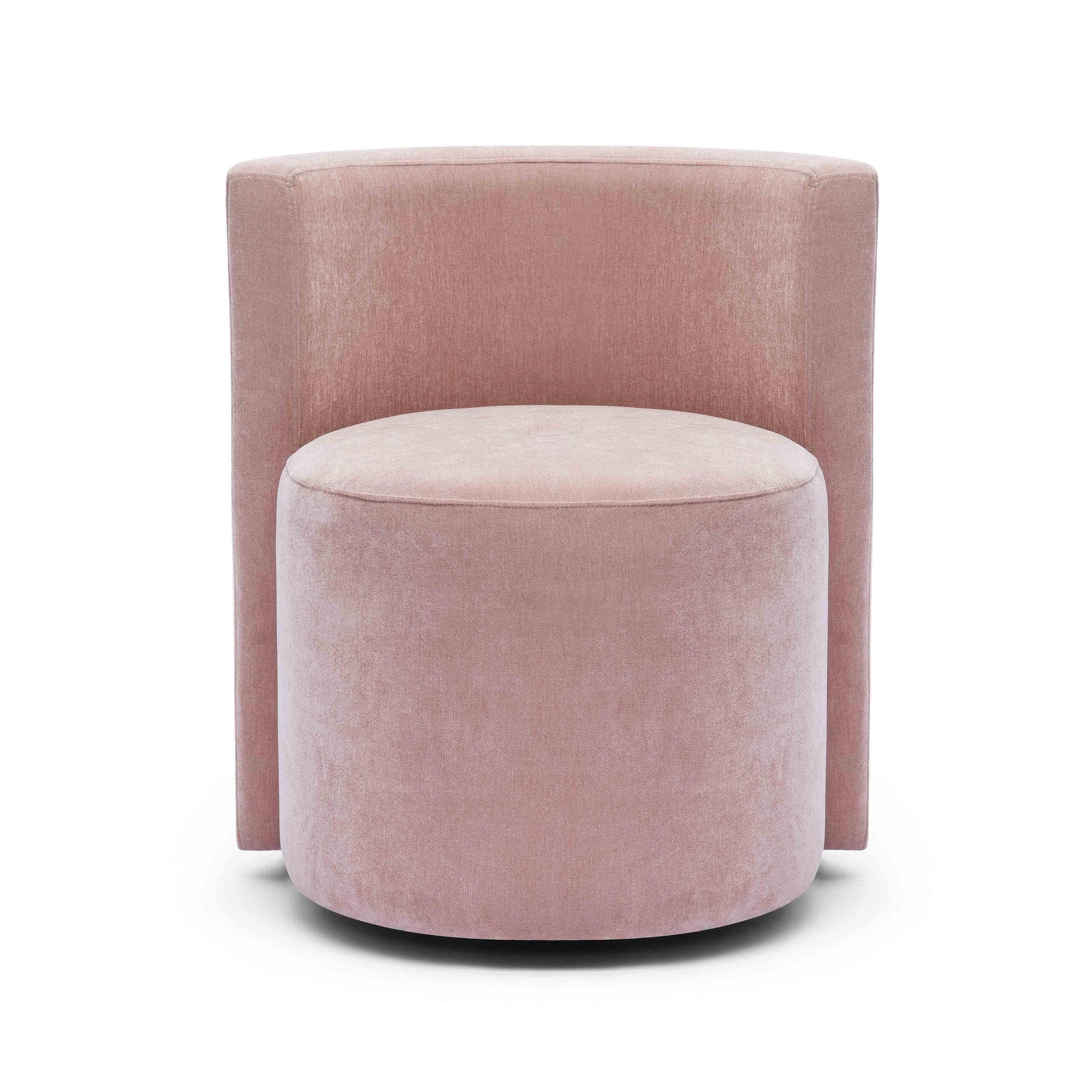 Alyssa Upcycled Performance Velvet Rolling Desk Chair