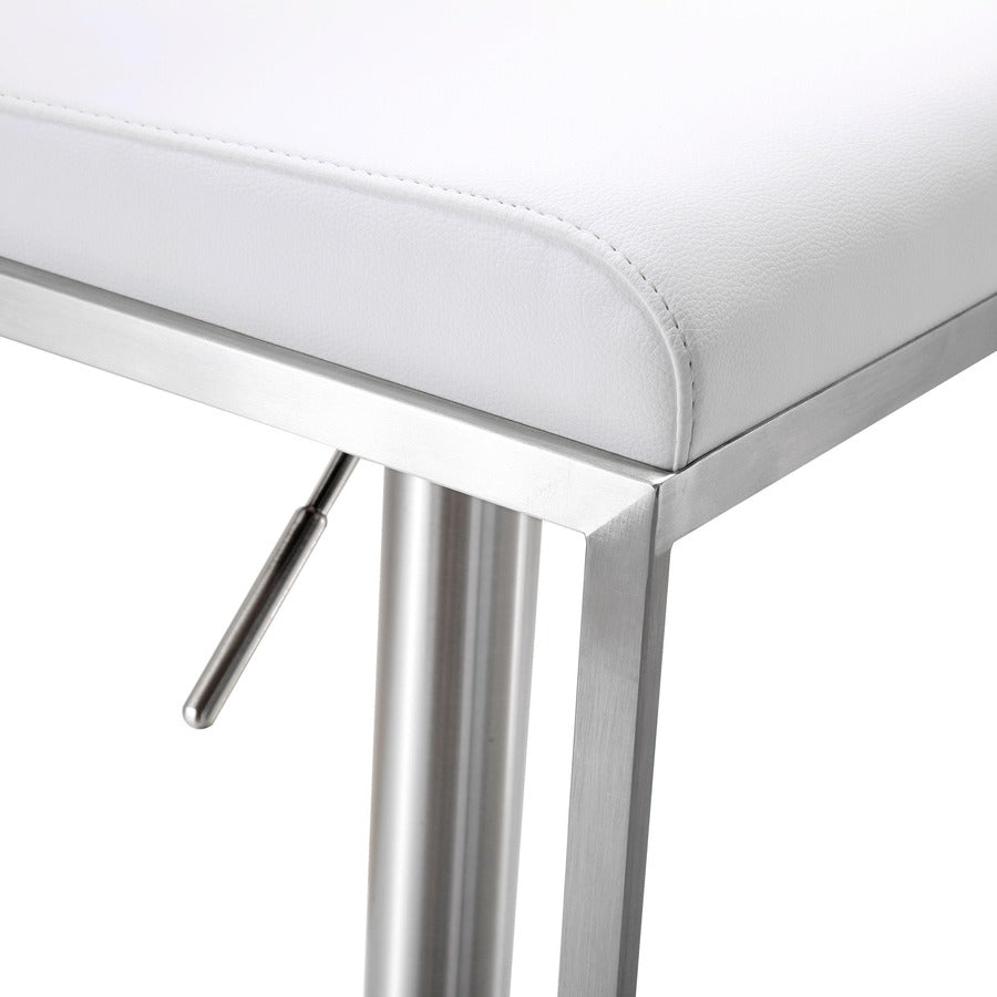 Amalfi Performance Vegan Leather Adjustable Stool