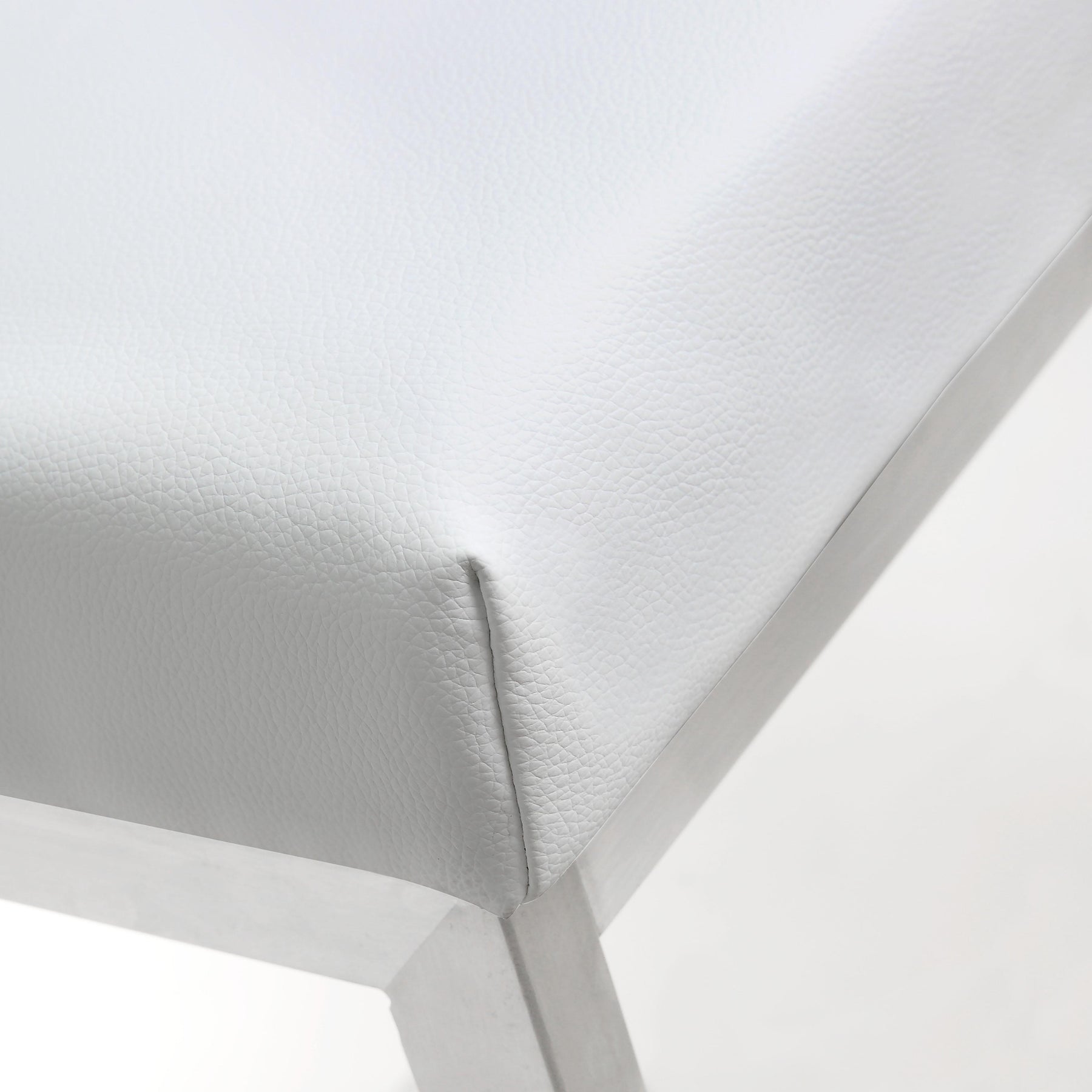 Helsinki White Performance Vegan Leather Stool - Set of 2