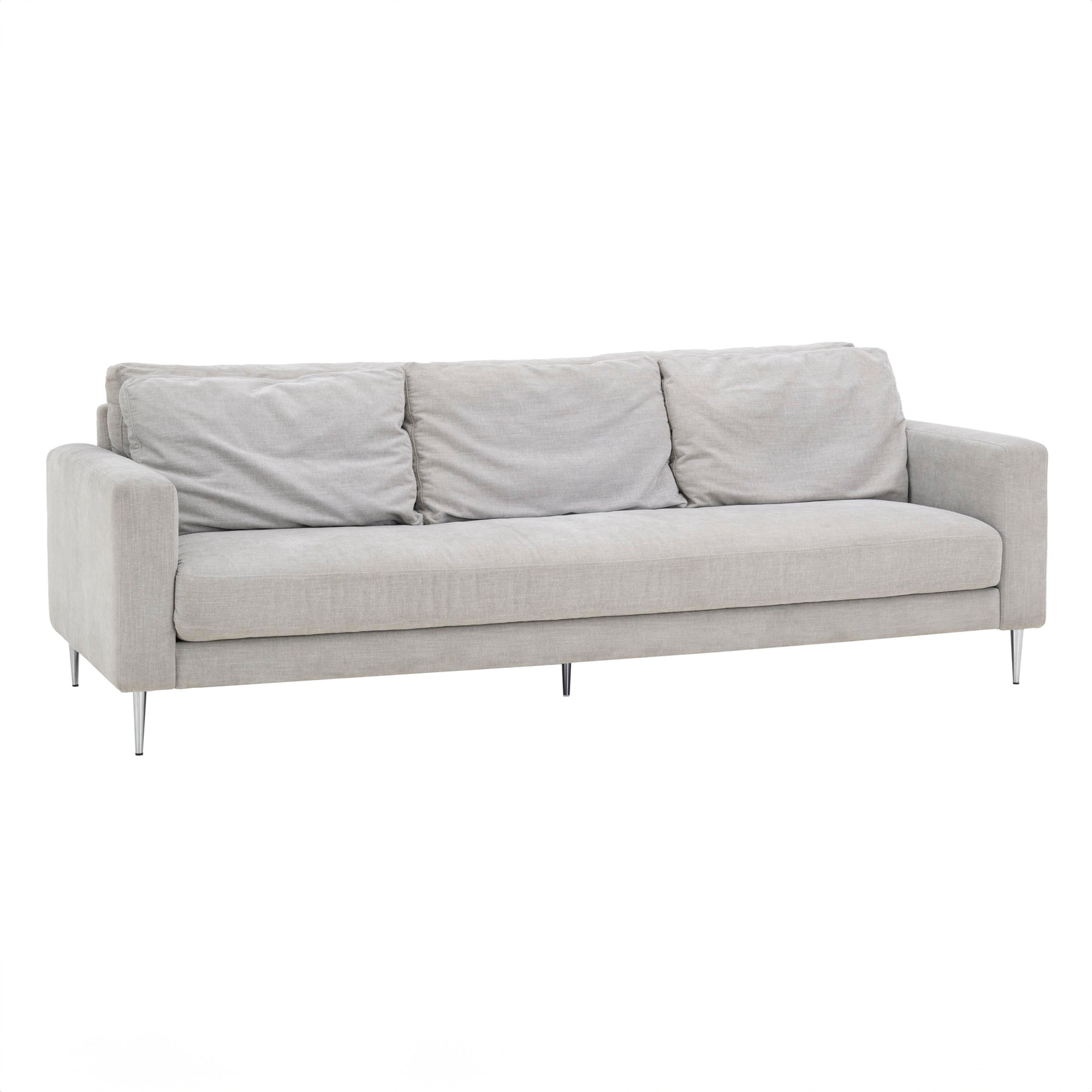 Vari 90" Textured Performance Velvet Lounge Sofa