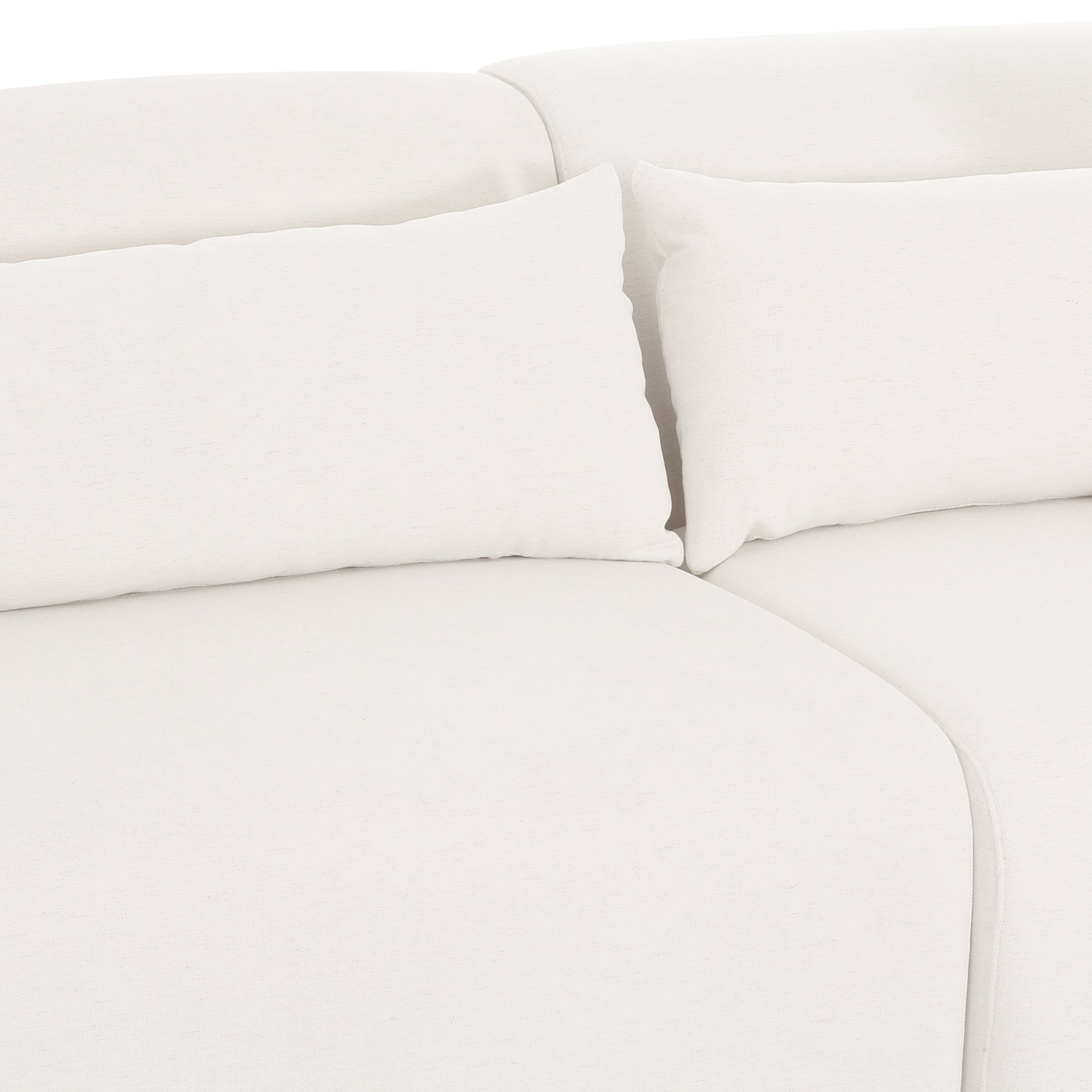 Tarra 3-Piece Cream Performance Chenille Modular Sectional