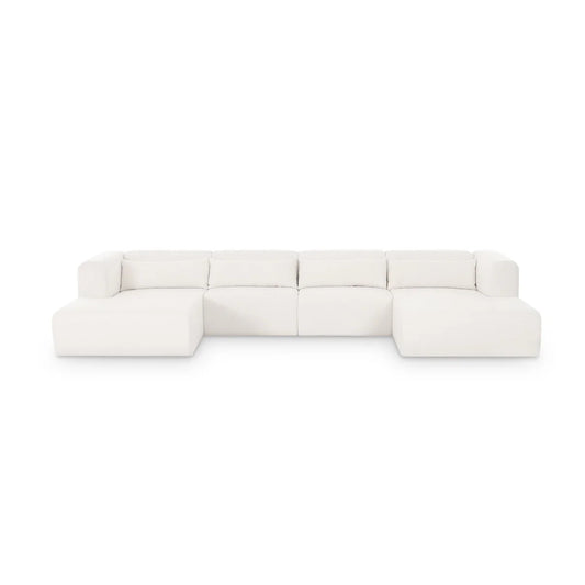 Tarra U-Shape Sectional Sofa | Chenille