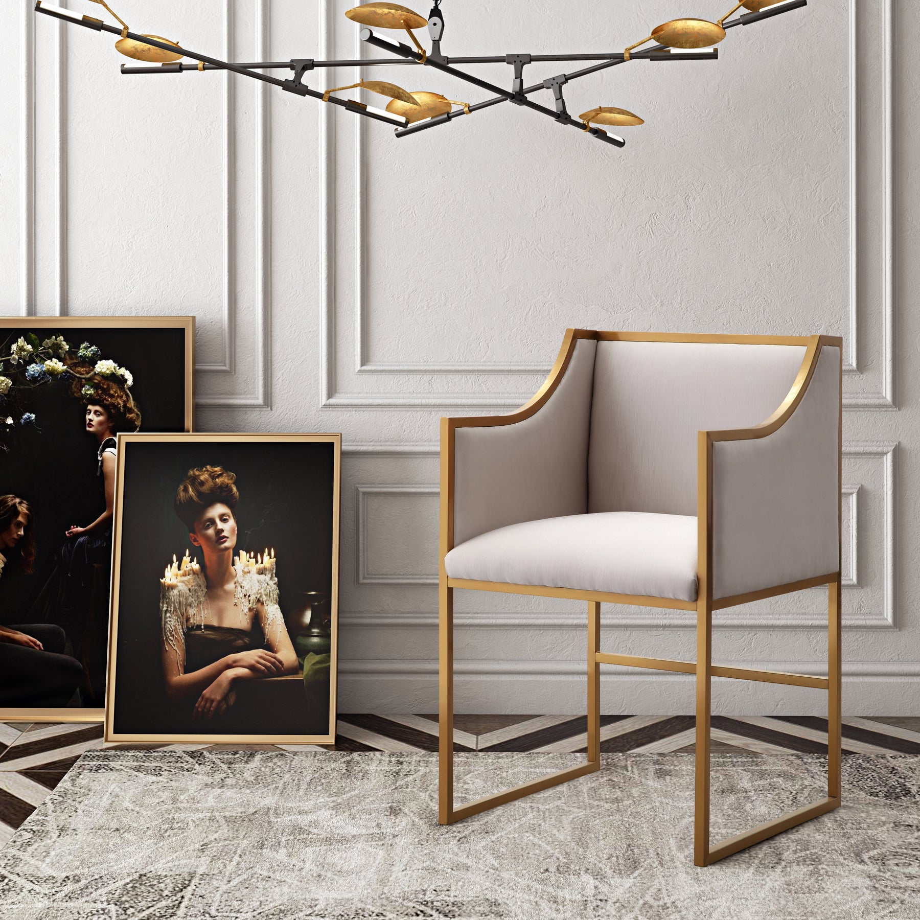 Atara Performance Velvet Dining Chair