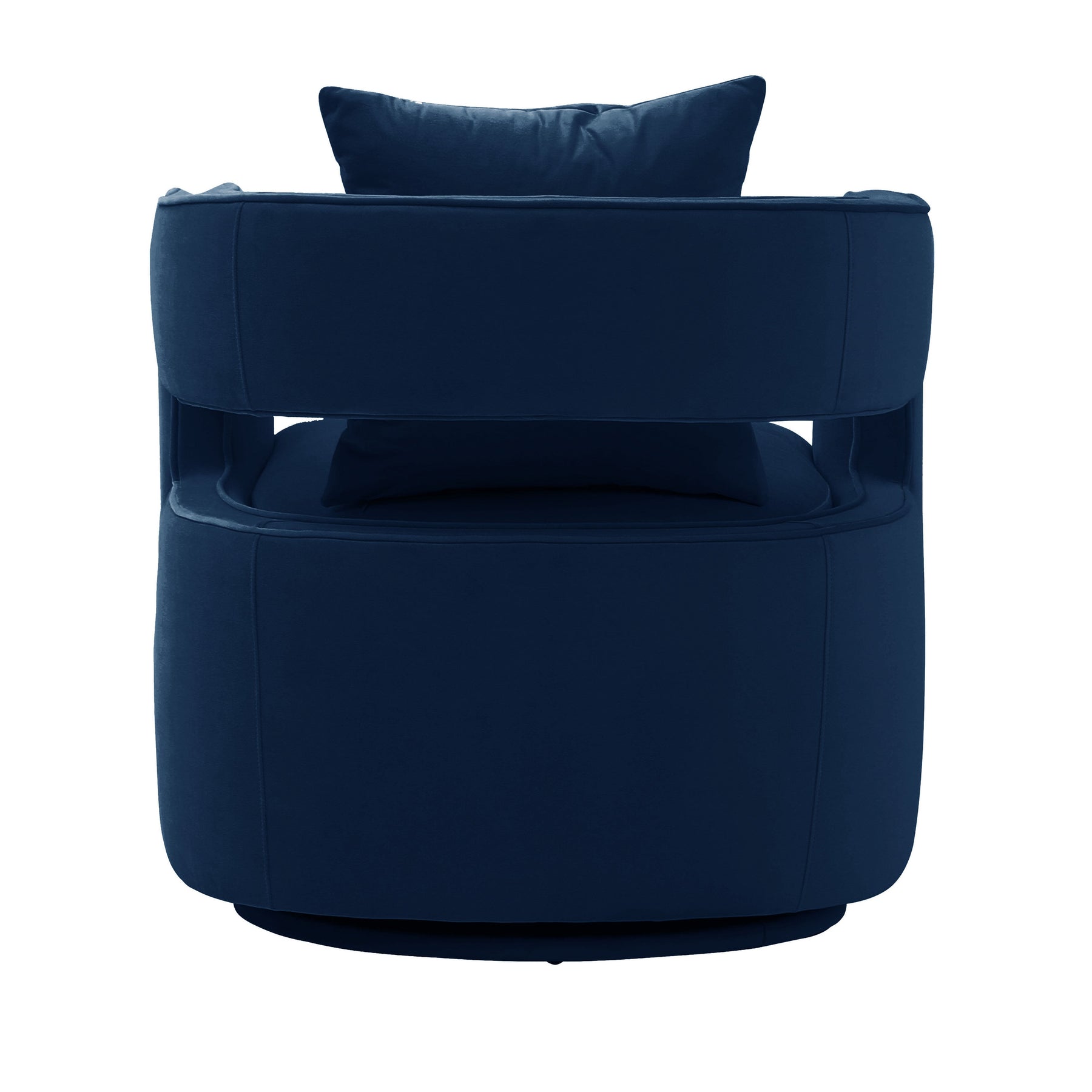 Kennedy Performance Velvet Swivel Accent Chair